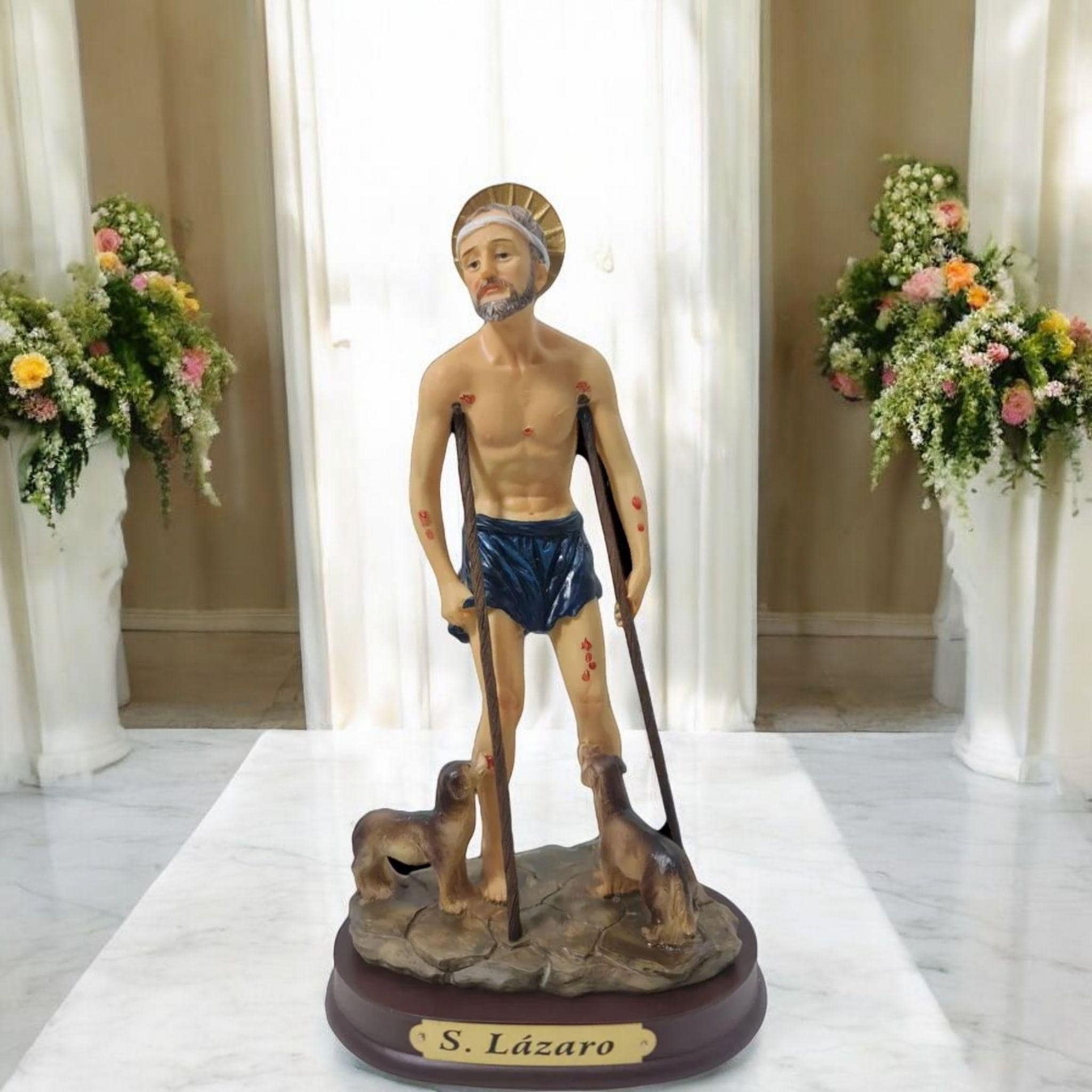 San Lazaro , Santos y Vírgenes católicos , productos Religiosos
