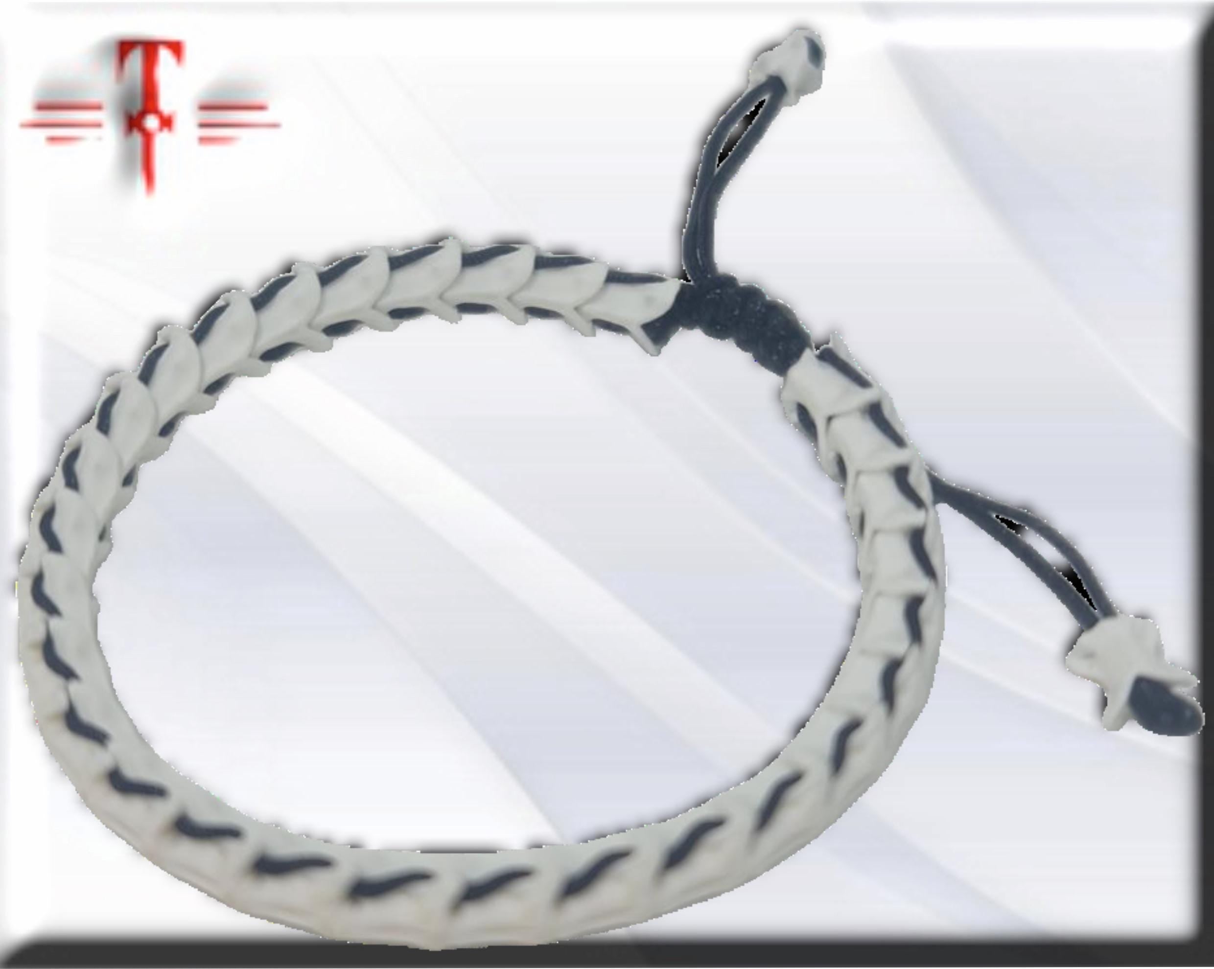 Brazalete autentico hueso serpiente, protección espíritus de la Serpiente Authentic snake bone bracelet, protection spirits of the Serpent - Imagen 3