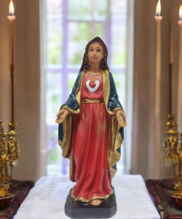 Sagrado corazón de María , virgenes y santos catolicos
