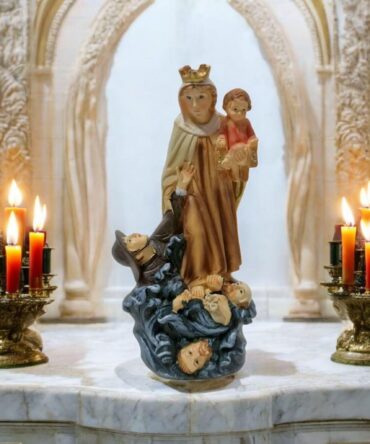 Figura de la Virgen del Carmen Marinera en Resina , Santos y Vírgenes católicos , productos Religiosos