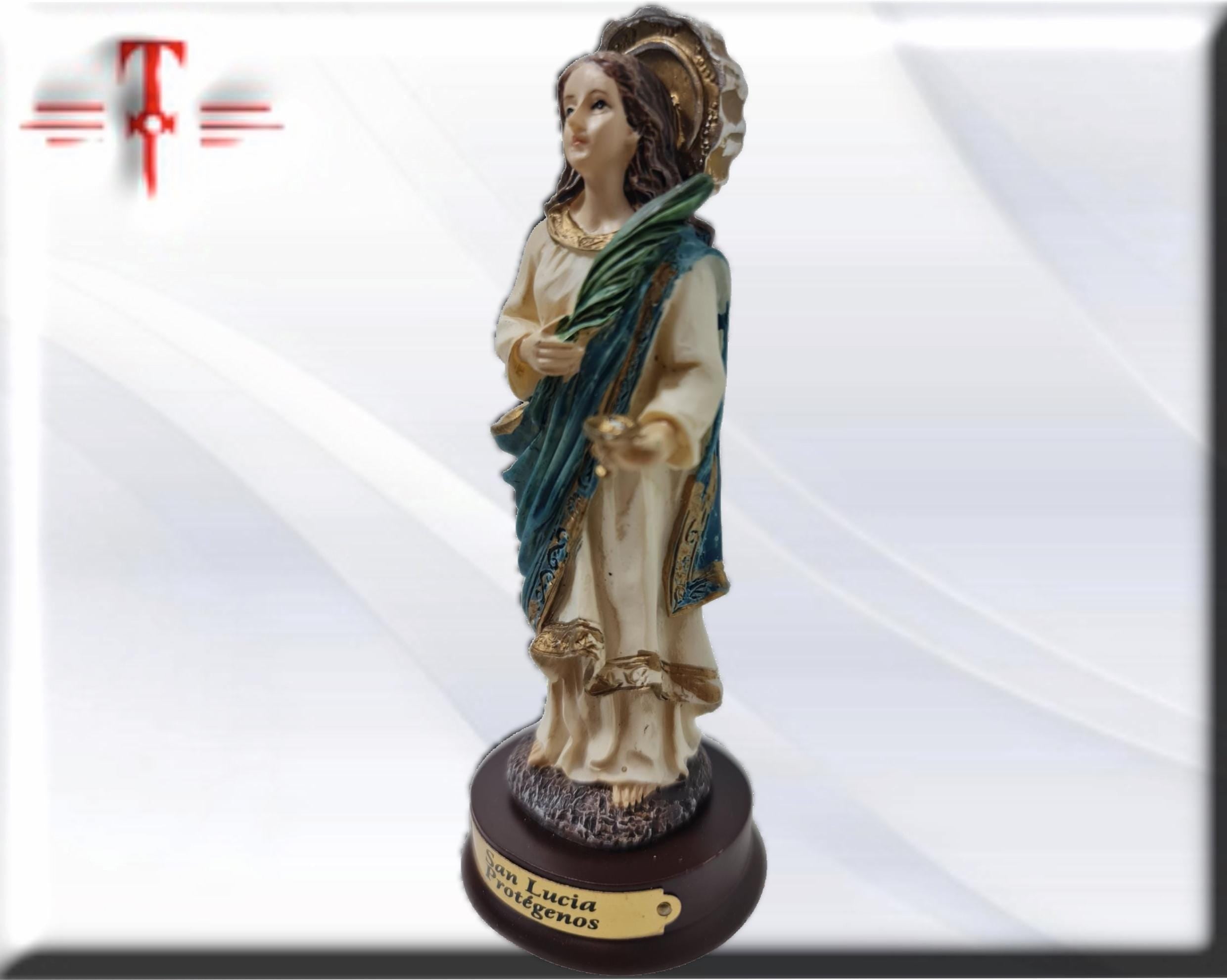 Santa Lucía , Santos y Vírgenes católicos , productos Religiosos - Imagen 4