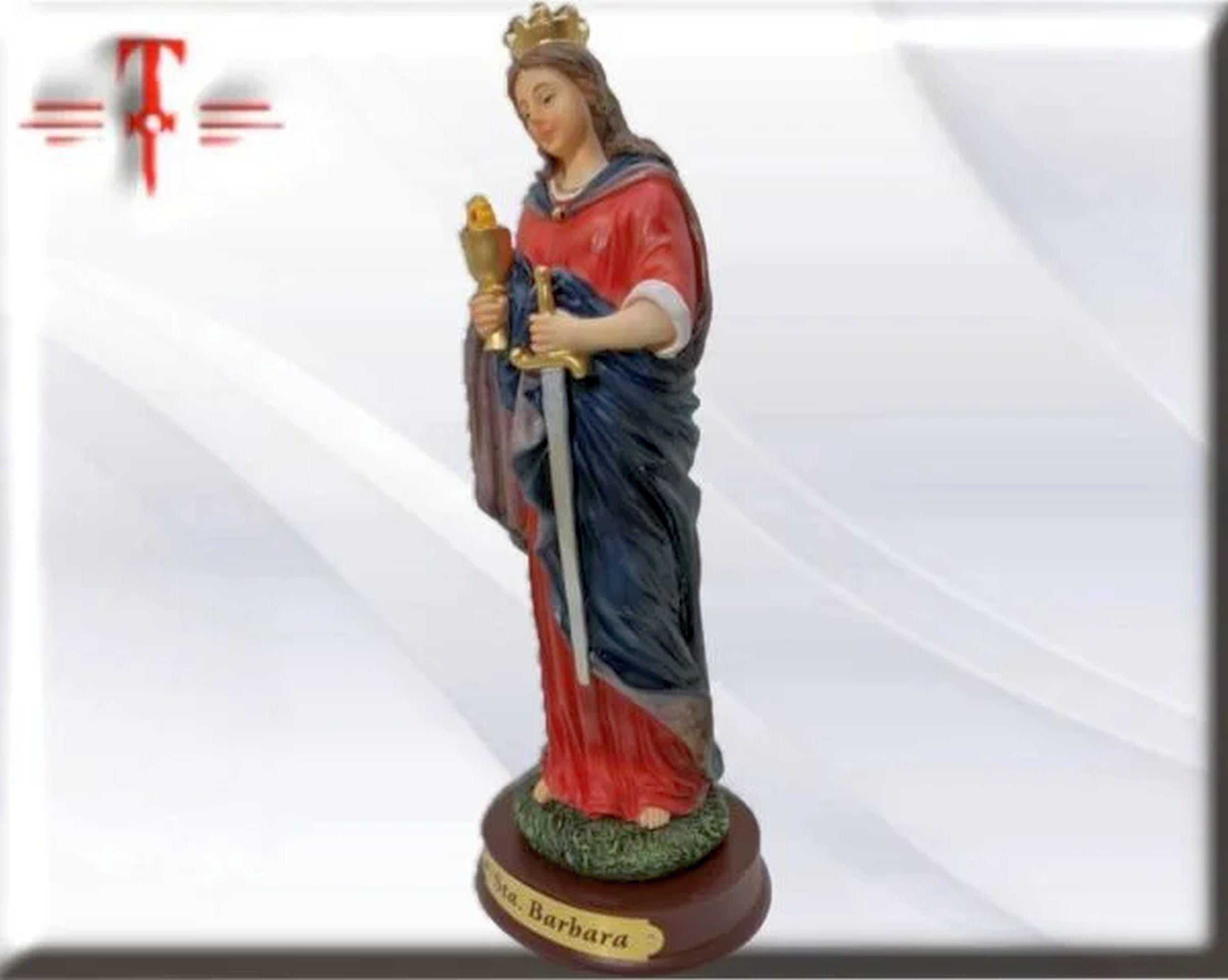 Santa Barbara , Santos y Vírgenes católicos , productos Religiosos - Imagen 3