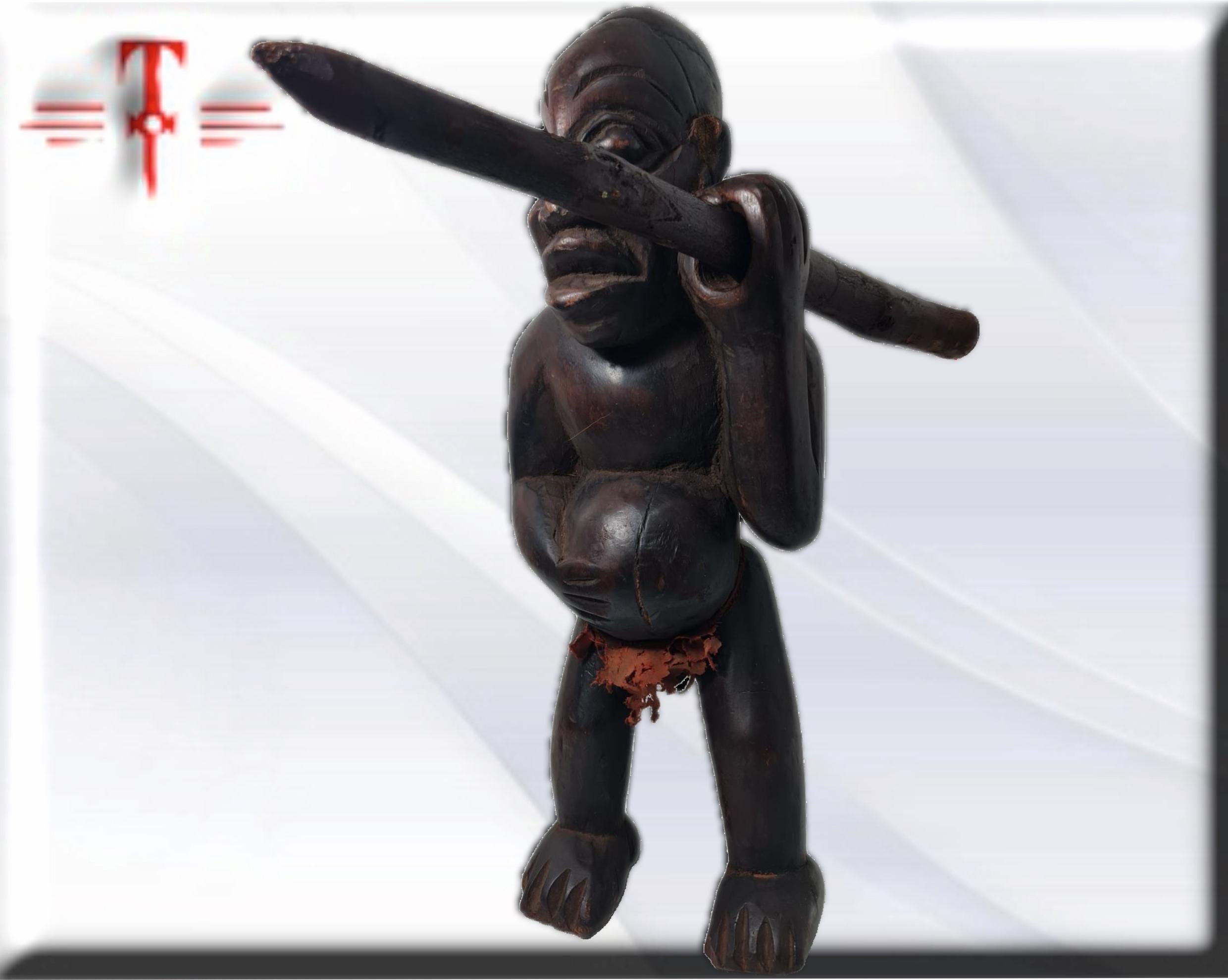 Fetiche Guerrero Bakongo Republica Democratica del Congo - Imagen 2