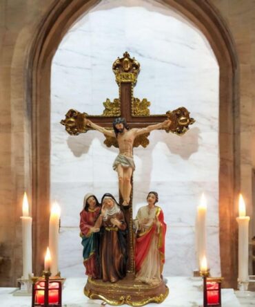 Cruz de Jesus con las 3 Marias . Catholic Saints and Virgins, Religious products,