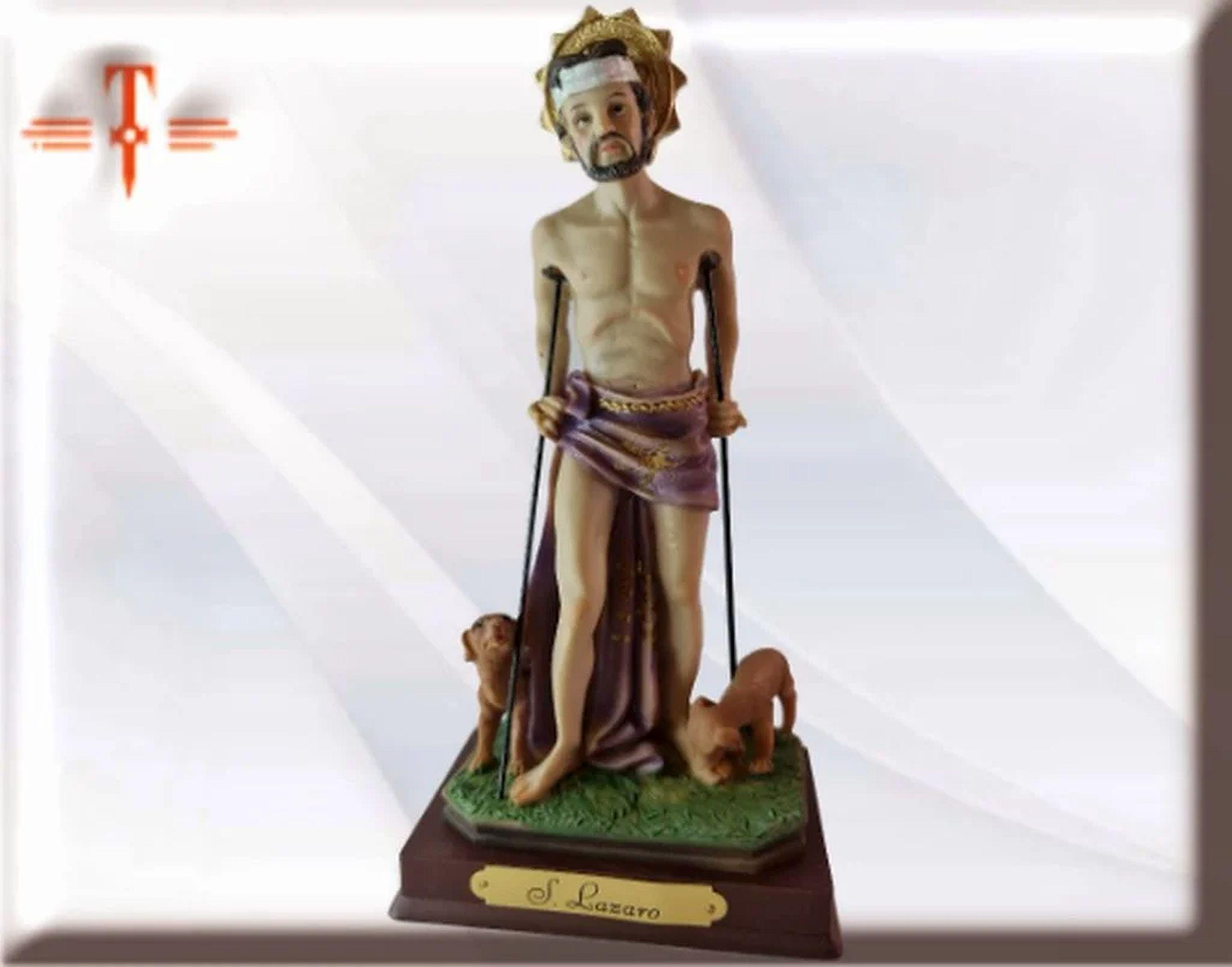 San Lazaro , Santos y Vírgenes católicos , productos Religiosos - Imagen 2