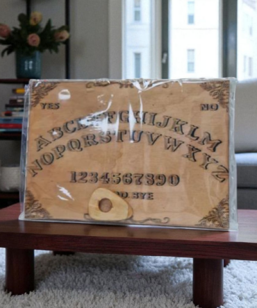 Tablero OUIJA madera , libros esotéricos , Ocultismo , parapsicología
