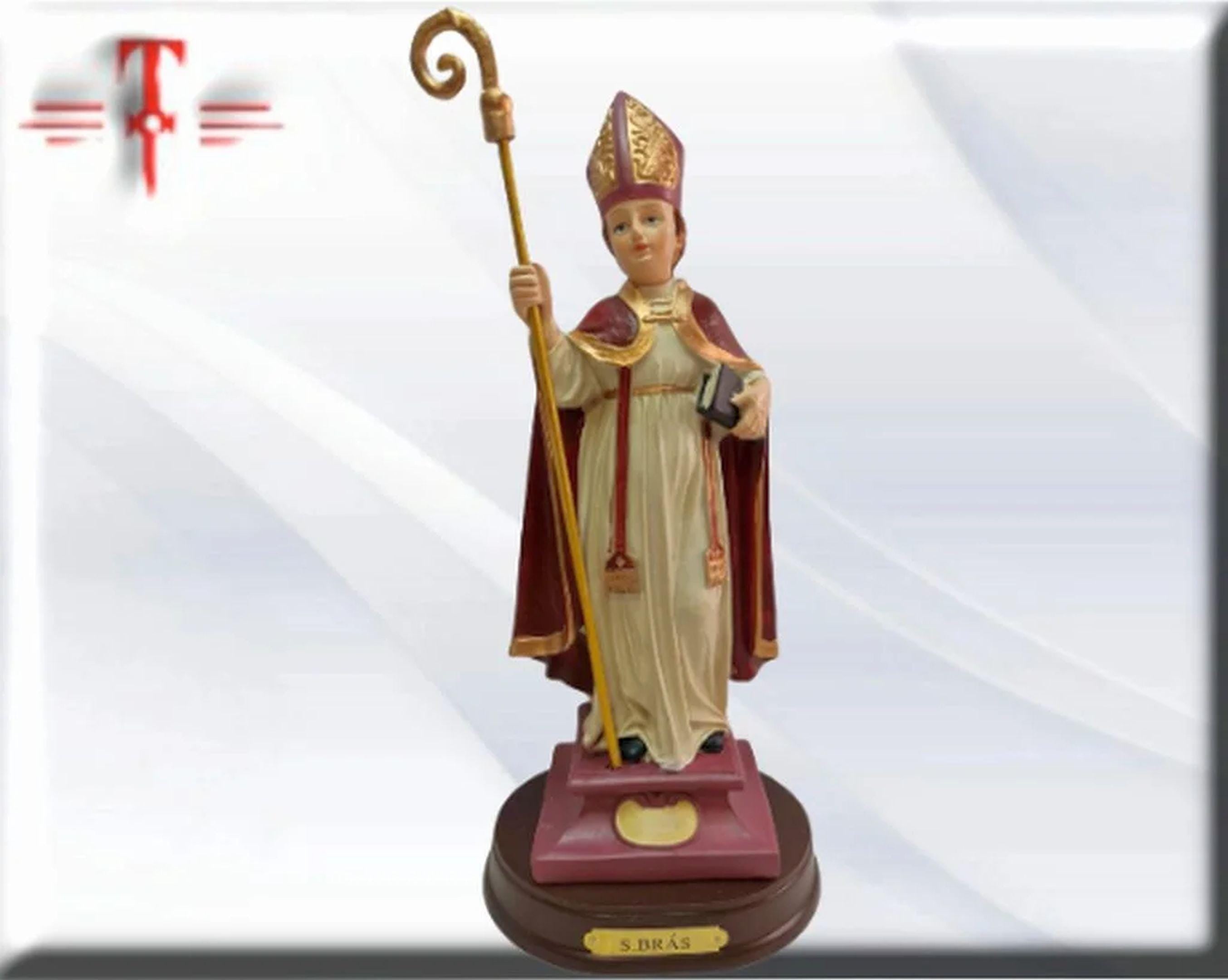 San Brás , San Blas Santos y Vírgenes católicos , productos Religiosos - Imagen 6