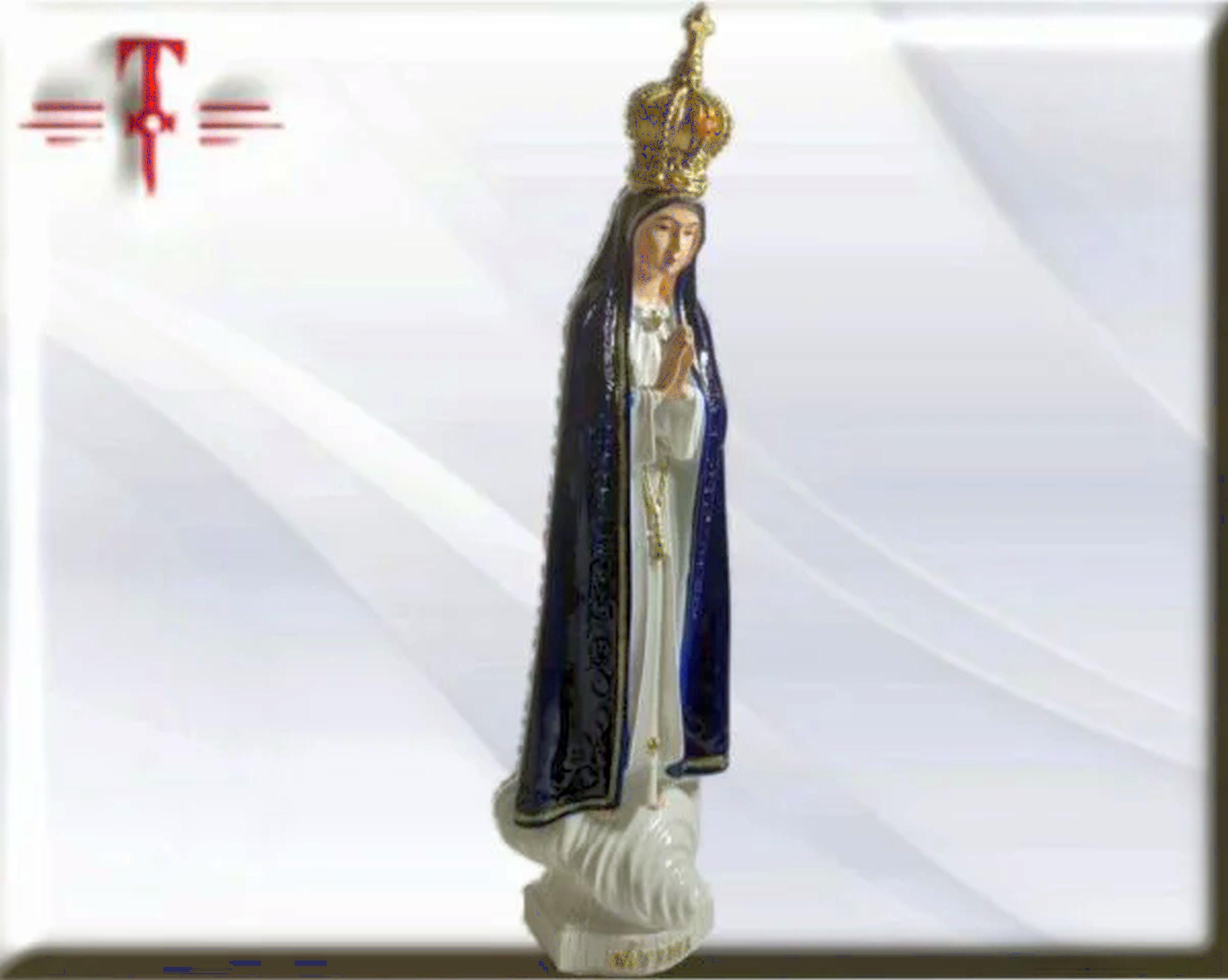 Virgen de Fátima manto azul , Santos y Vírgenes católicos , productos Religiosos - Image 5