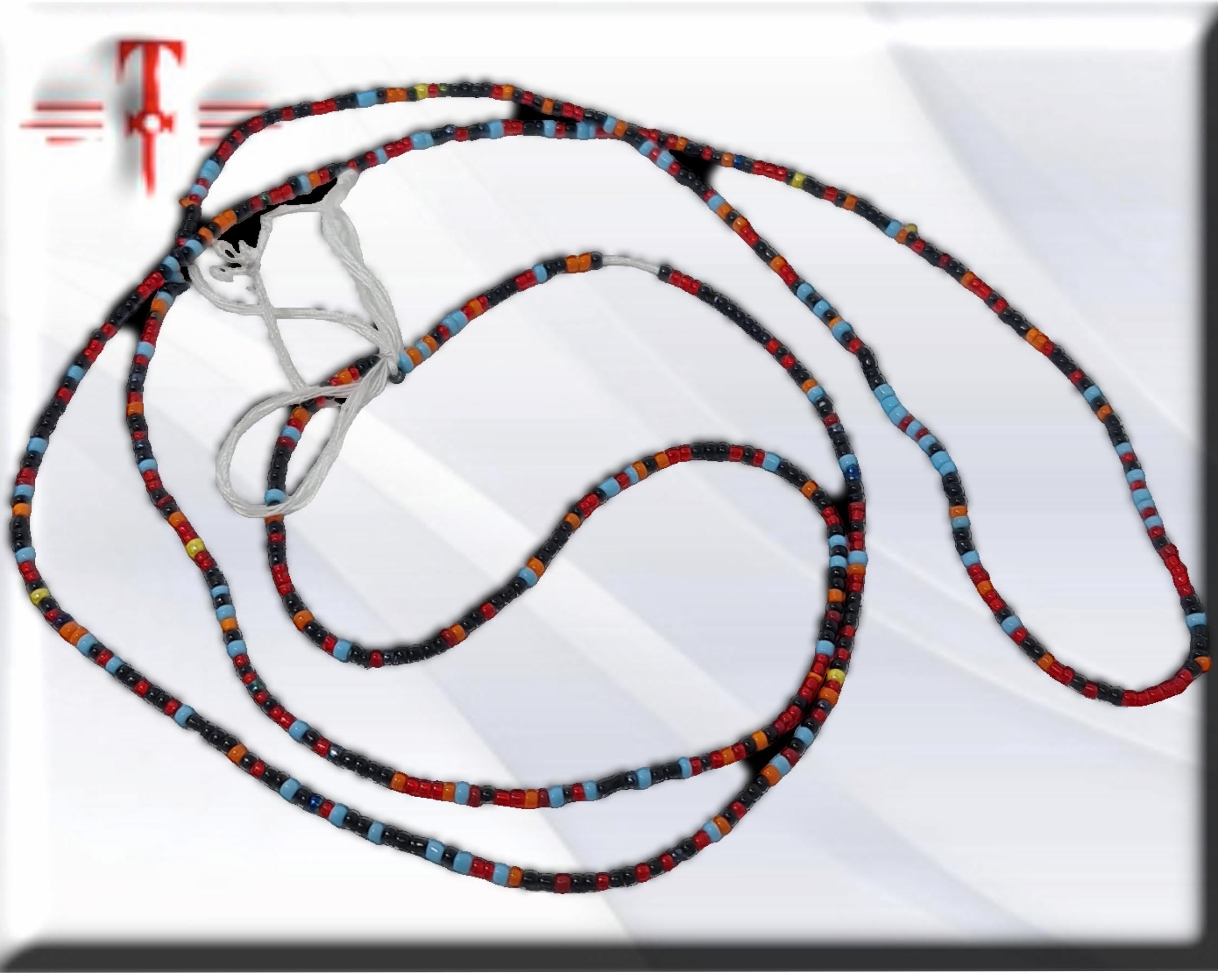 Collar Africano de Cintura Tradicional de Benín – Amuleto de Fertilidad, Maternidad y Protección Femenina - Image 3