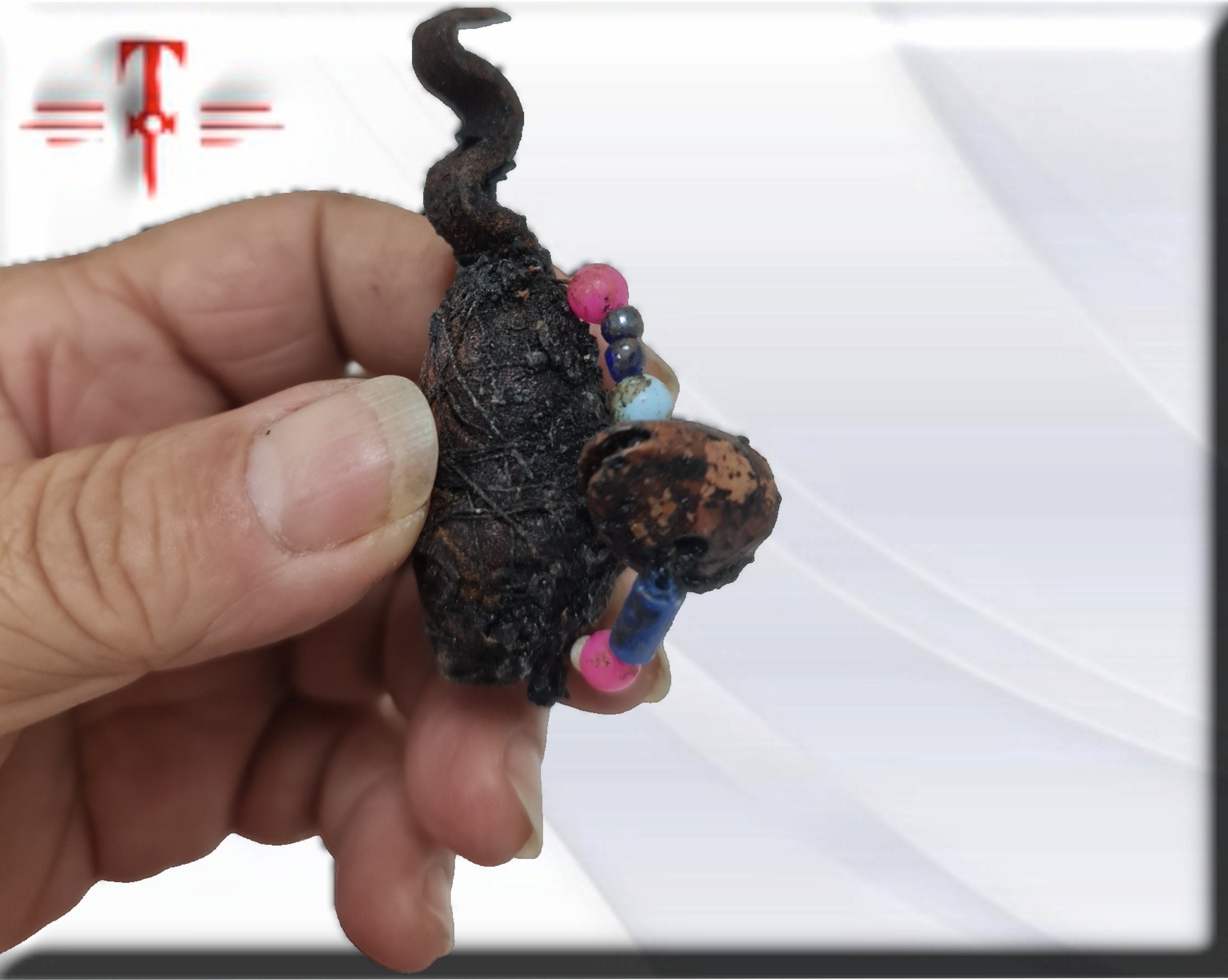 Amuleto de la serpiente, proteccion , evolucion, espiritualidad, producto original de Benin - Imagen 4