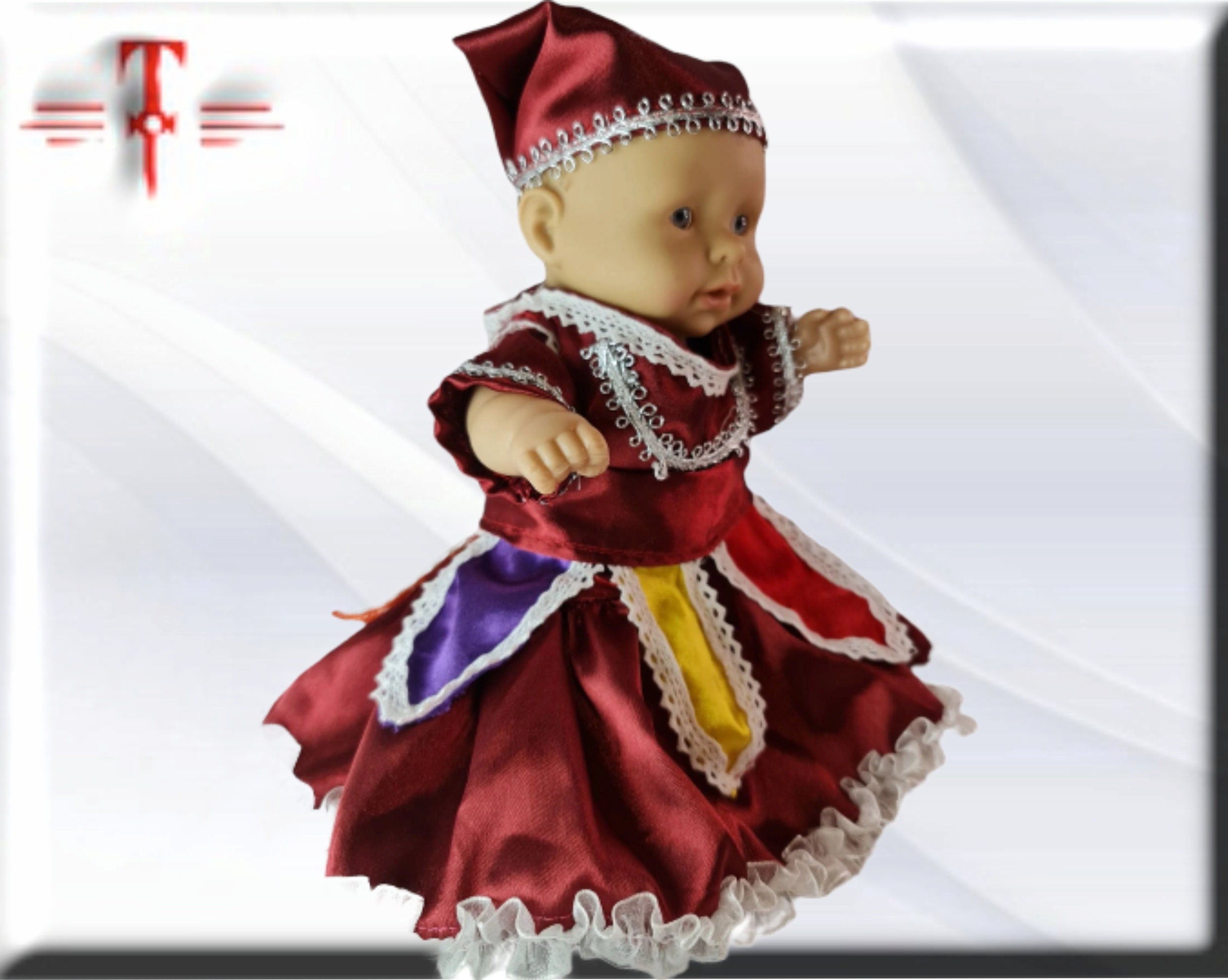 Muñeca Orisha Oyá Santería, Palo Mayombe, Candomble, Kimbisa, Umbanda , Yoruba - Imagen 4