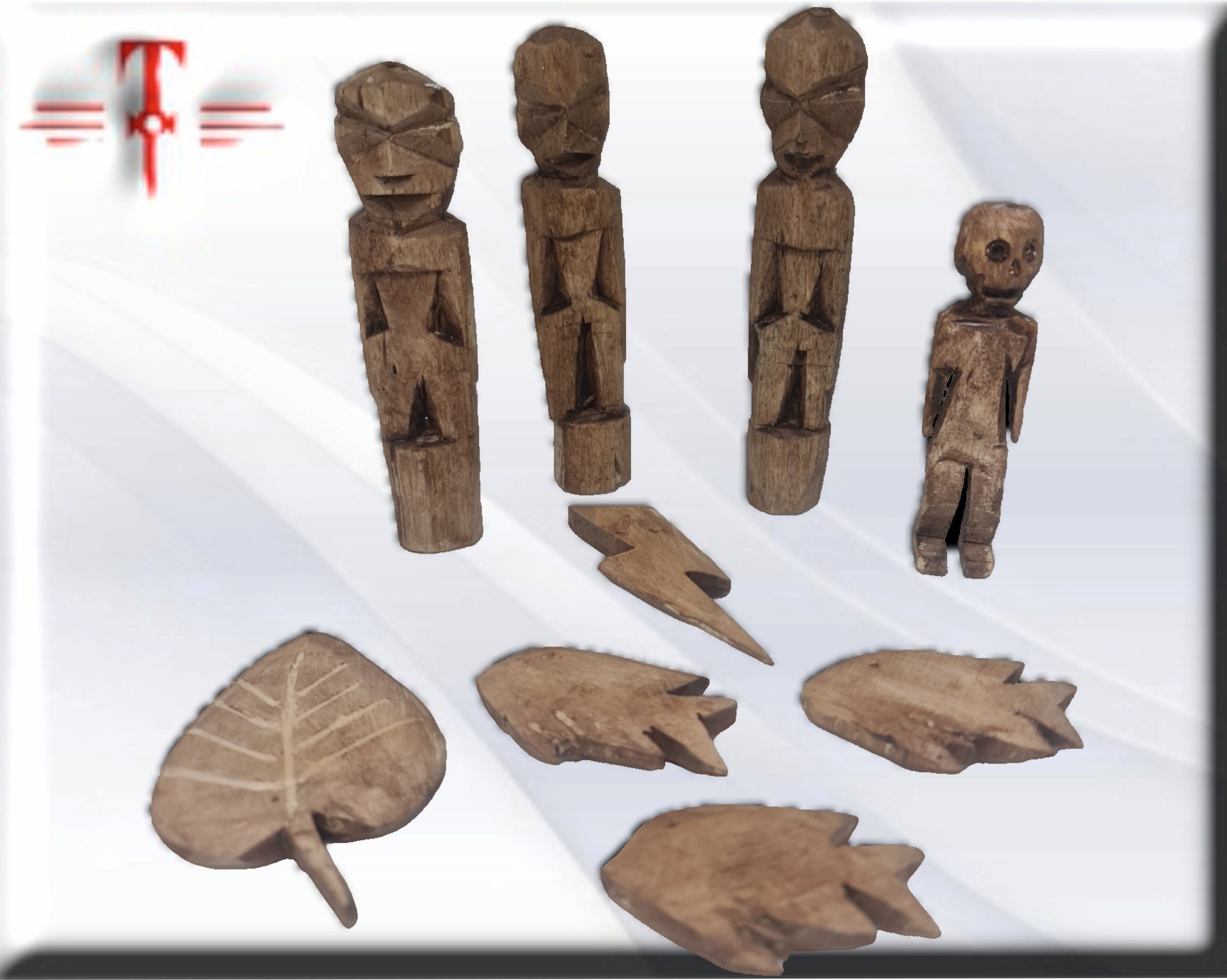 Herramientas de Orun , Mono Oro u Orun madera - santería , yoruba, lucumí - Imagen 5