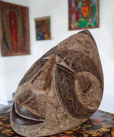 Máscara Antigua Bembe (Congo) – Arte Africano del Siglo XX (37 cm)