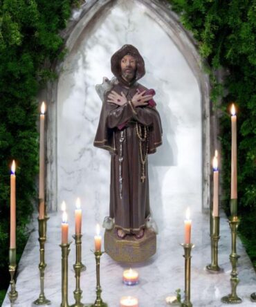 San Francisco de Asis yeso , Santos y Vírgenes católicos , productos Religiosos