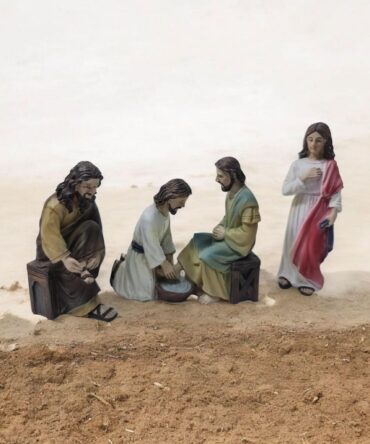 Lavatorio de los Pies  . santos y virgenes catolicos , productos religiosos