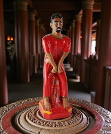Figura Yeso Exú Tiriri , Candomble , kimbisa, Umbanda
