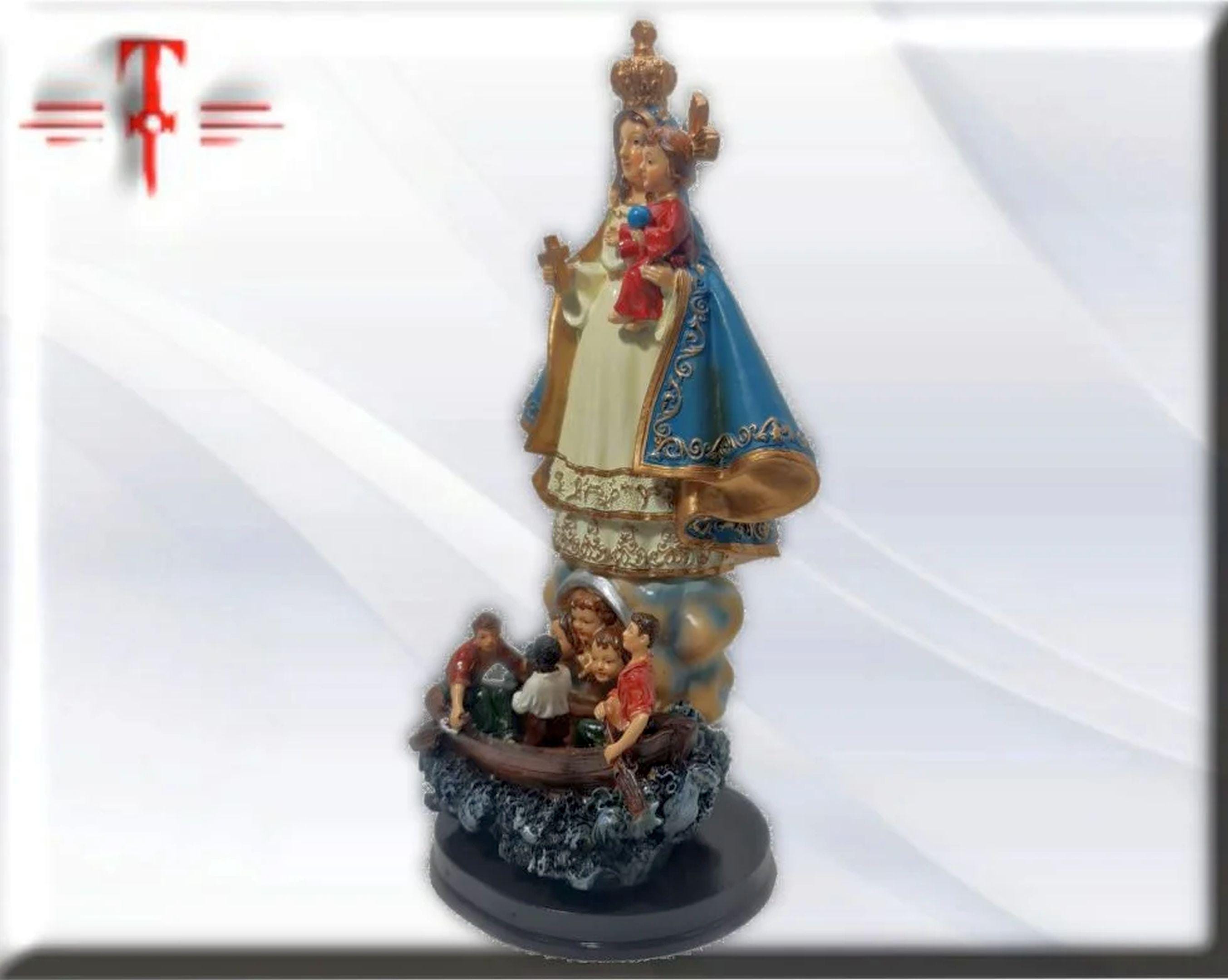 Virgen de la caridad del cobre azul , Santos y Vírgenes católicos , productos Religiosos - Image 4