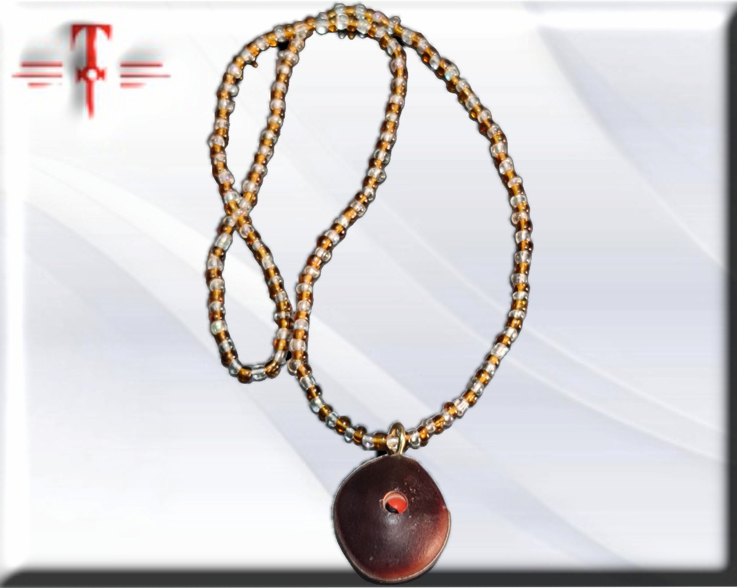 collar Ojo de buey suerte proteccion - Imagen 2