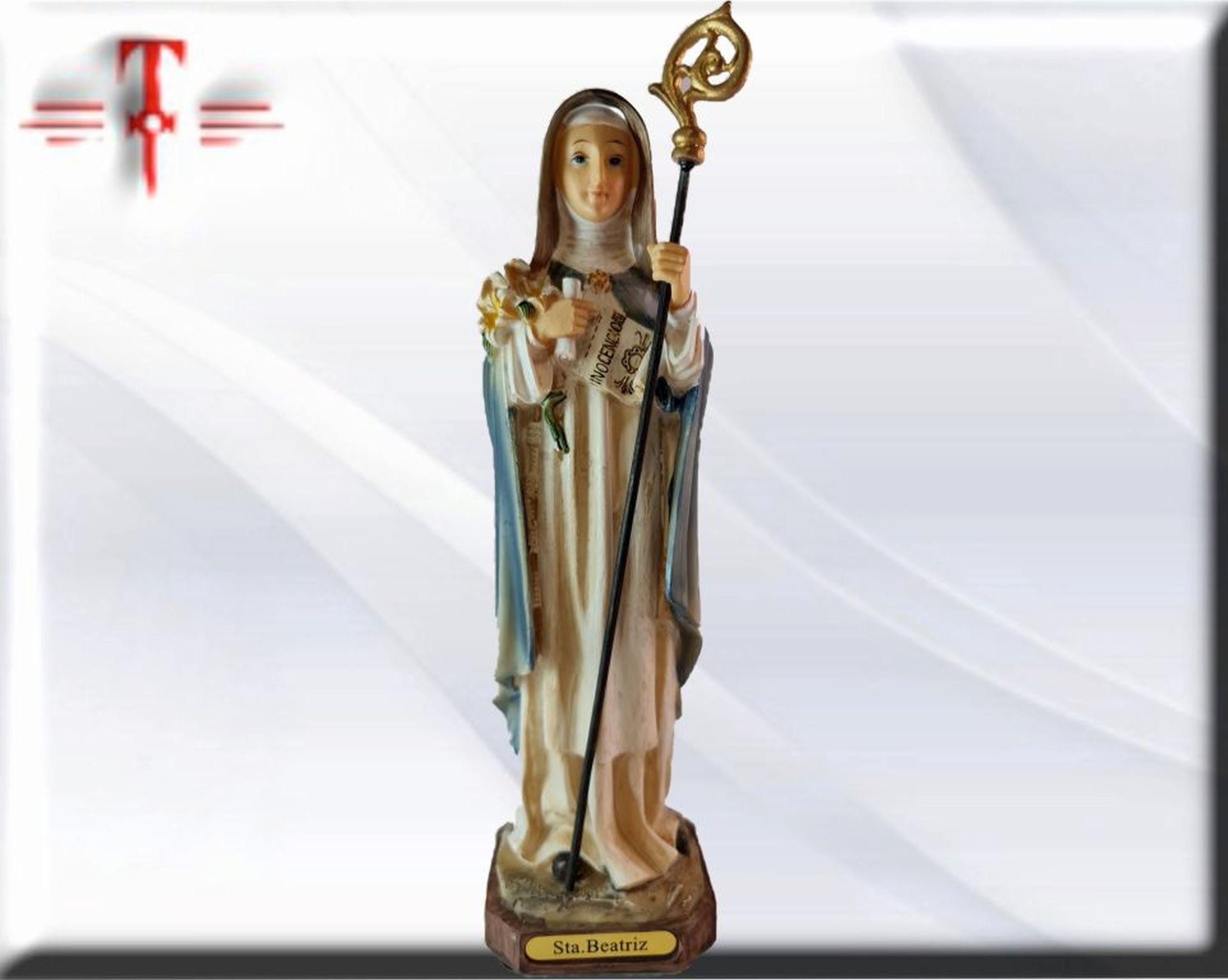 Santa Beatriz , Santos y Vírgenes católicos , productos Religiosos - Imagen 2