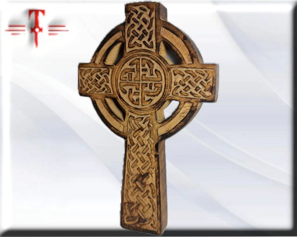 Cruz Celta madera - Imagen 3