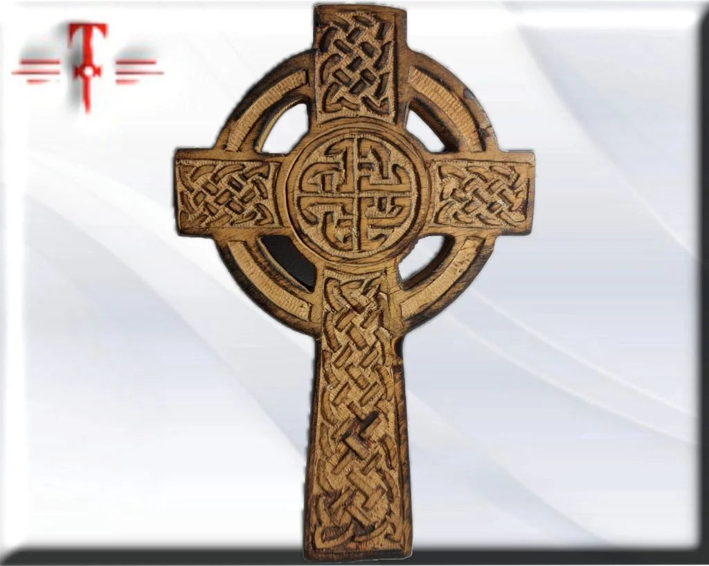Cruz Celta madera - Imagen 2