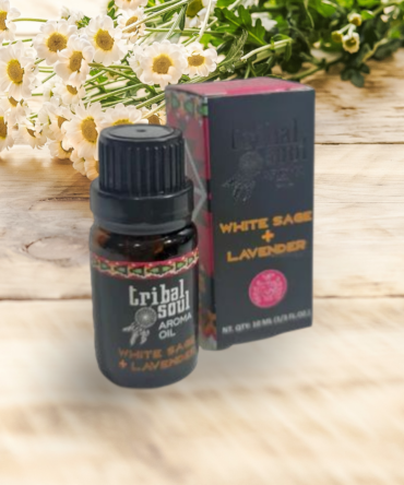 Aceite aromatico salvia Blanca + Lavanda