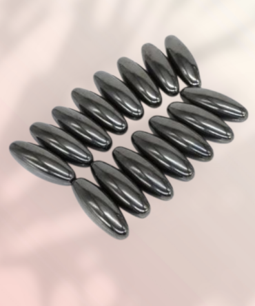 piedras de magnetita de lodestona negra
