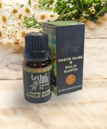 Aceite aromatico salvia Blanca + palo santo