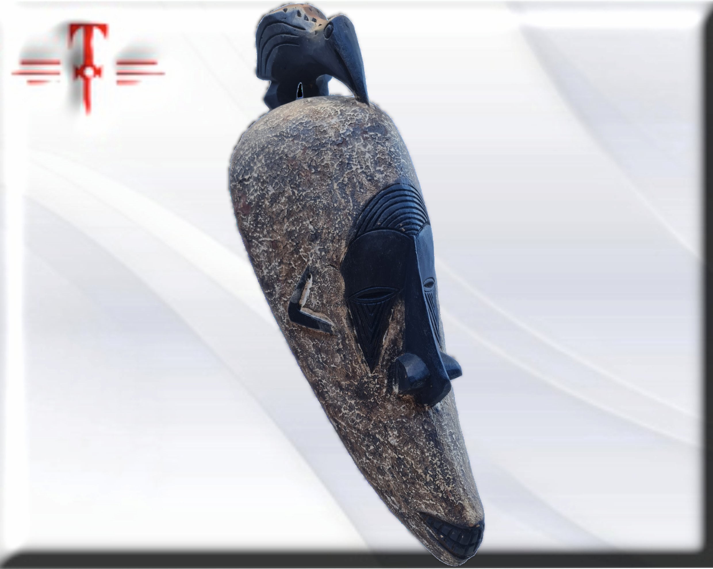 Máscara Antigua Igbo (Nigeria) – Arte Africano del Siglo XX - Imagen 3