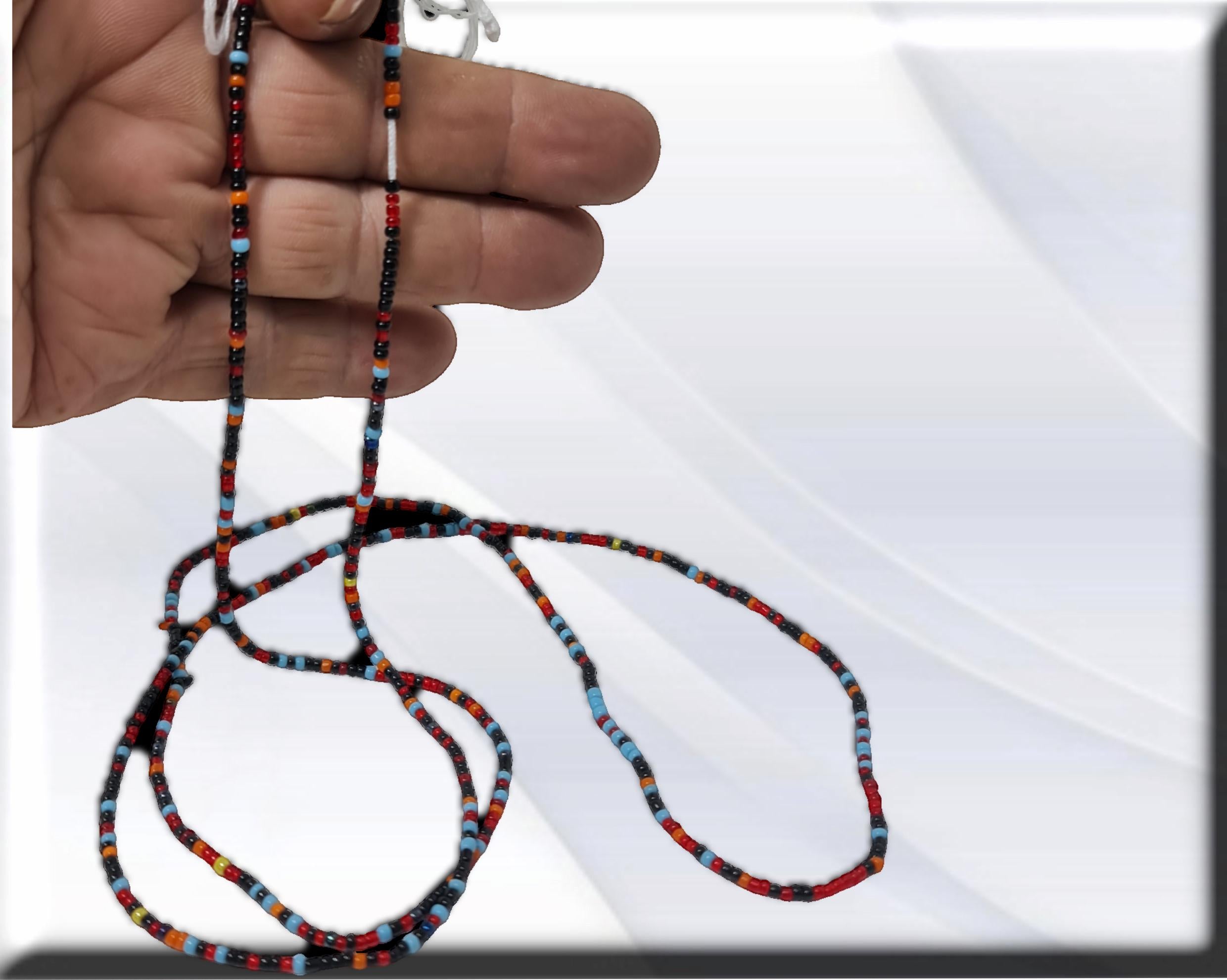 Collar Africano de Cintura Tradicional de Benín – Amuleto de Fertilidad, Maternidad y Protección Femenina - Image 5