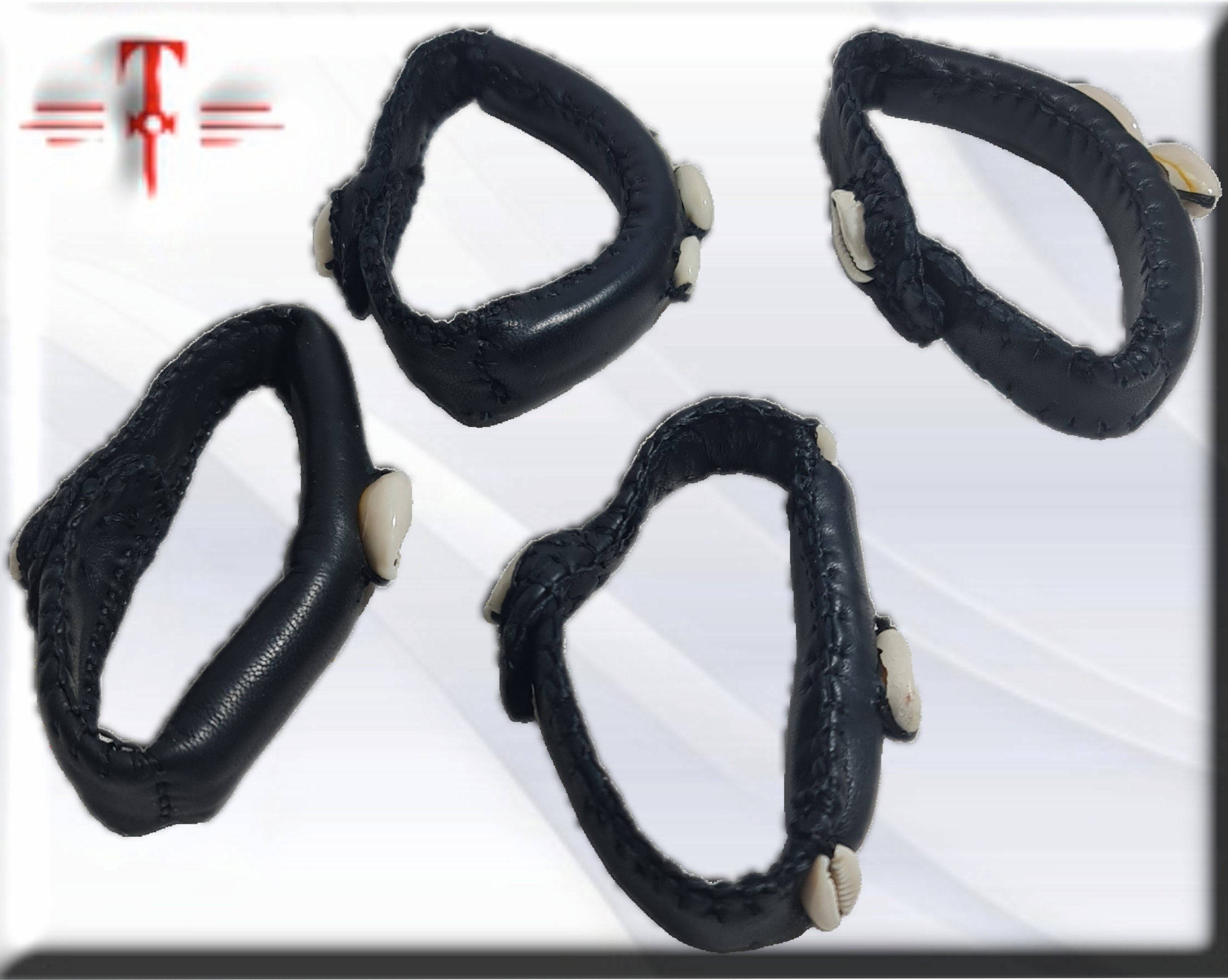 Brazalete de Protección de cuero , secretos del vudú africano - Imagen 5