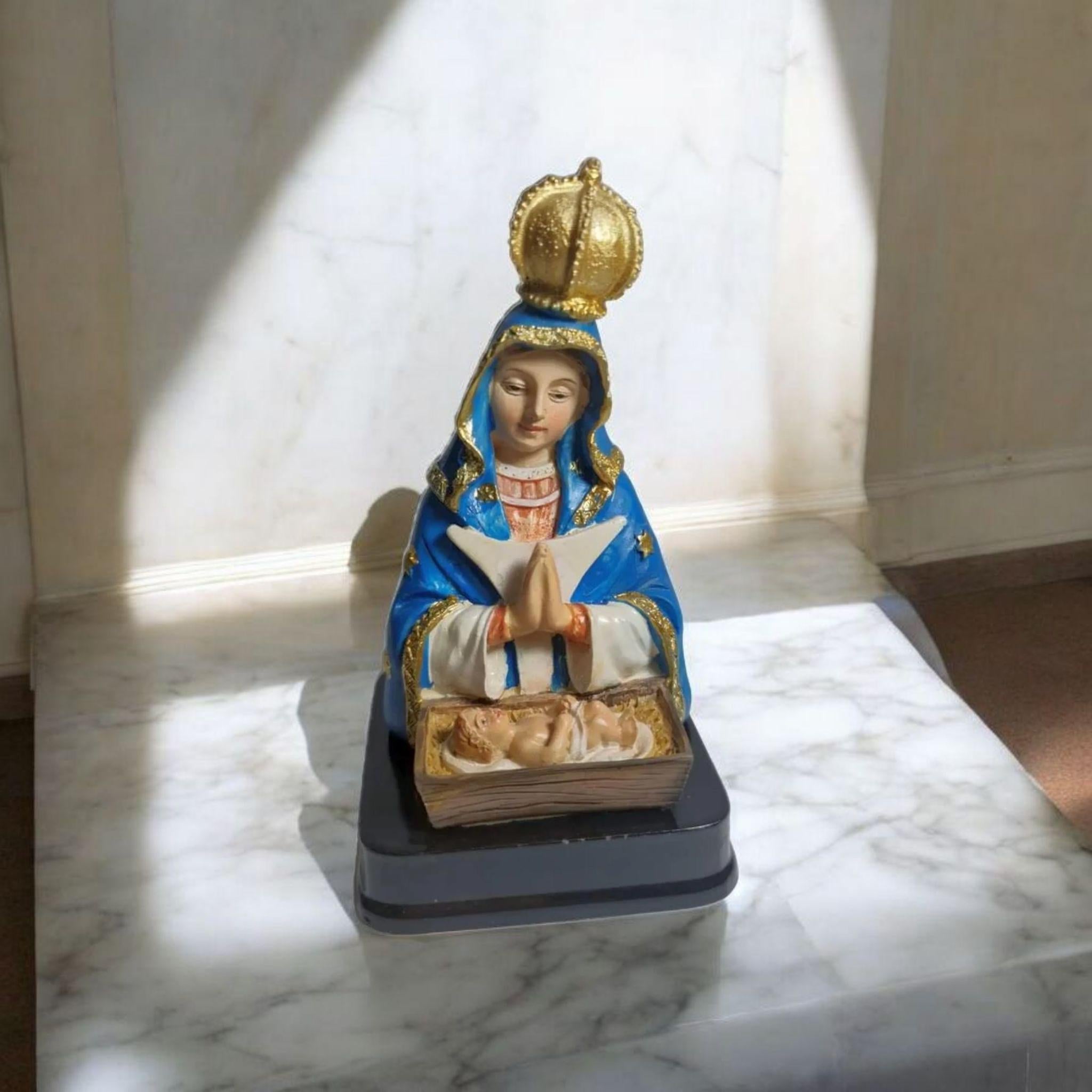 Figura de la Virgen de Altagracia en Resina , Santos y Vírgenes católicos , productos Religiosos