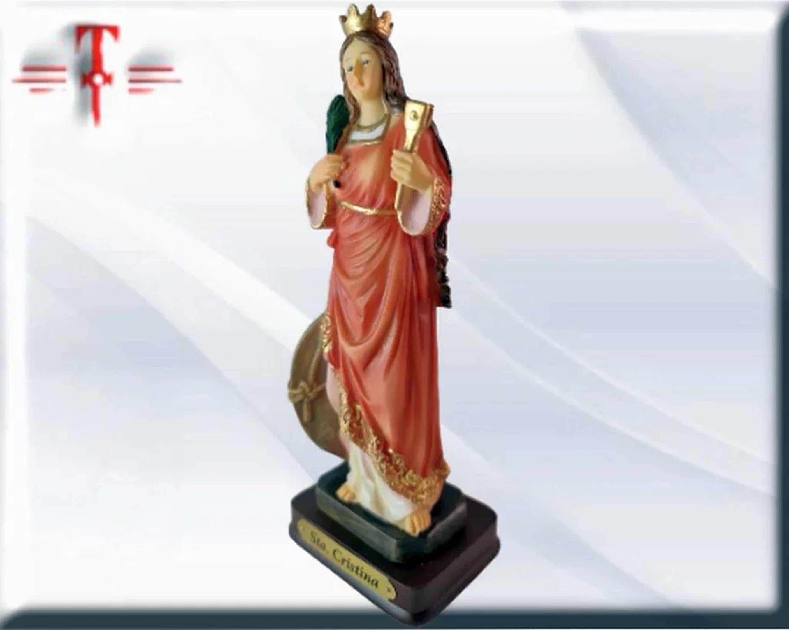 Santa Cristina , Santos y Vírgenes católicos , productos Religiosos - Imagen 3