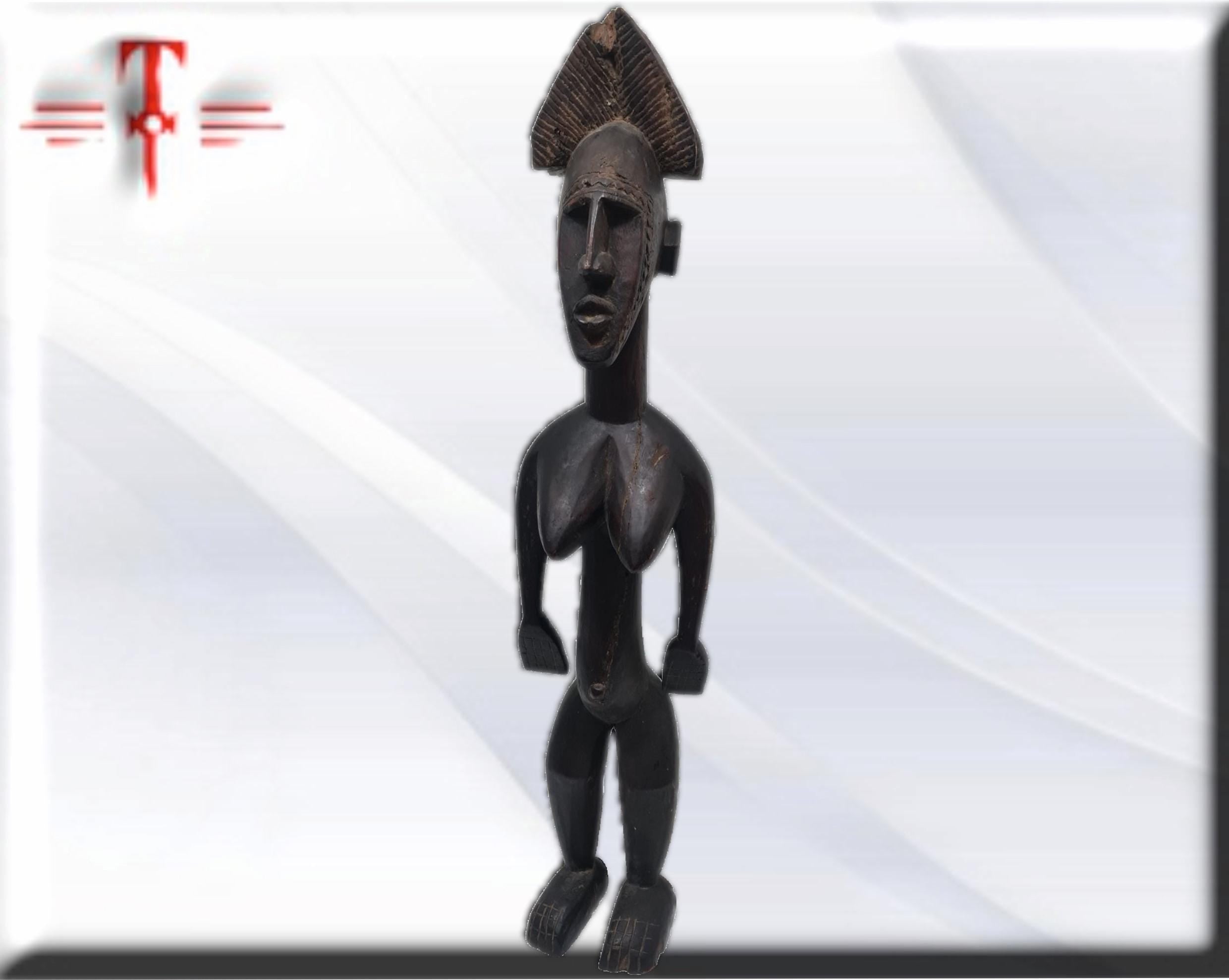 Fetiche africano Congo Tribal , arte Africano , Galería de arte , hecho a mano - Imagen 4