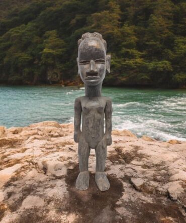 Fetiche Escultura Ritual Monumental – Arte Africano Hecho a Mano (70 cm / 3.7 kg)