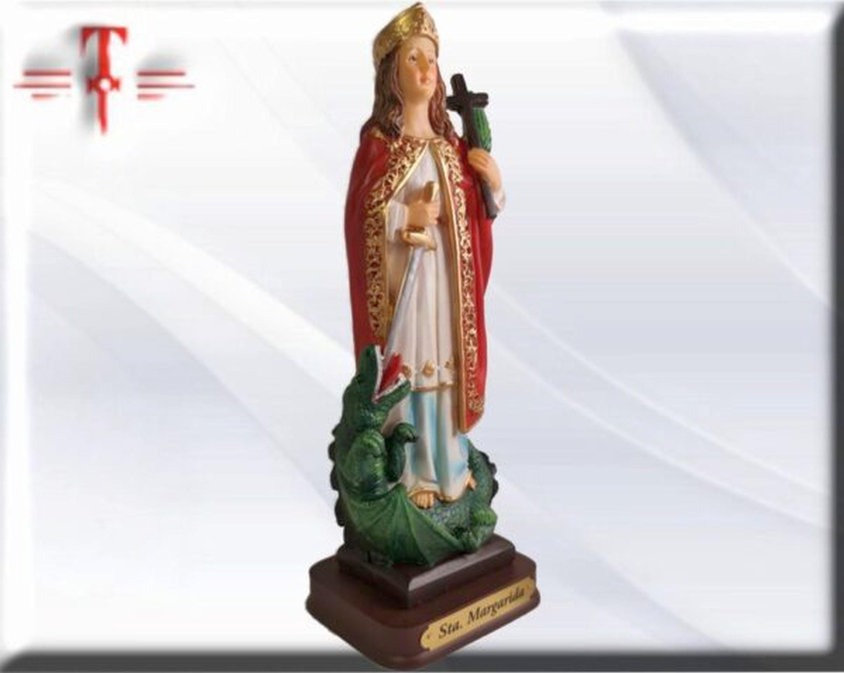 Santa Margarita . virgenes y santos católicos , productos religiosos - Imagen 4
