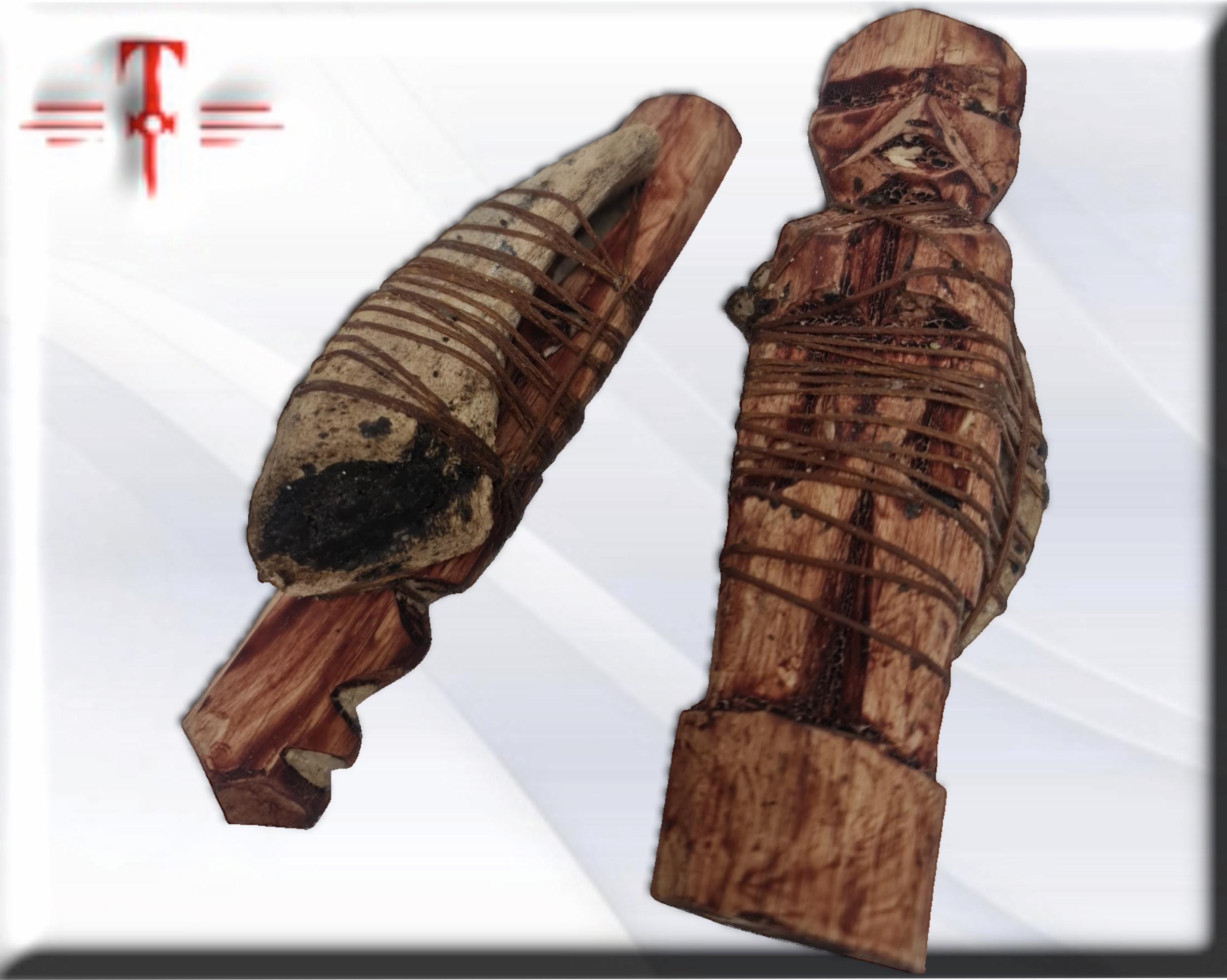 Fetiche Africano prteccion casa y negocio , secretos del vodun , arte tradicional africano - Imagen 4