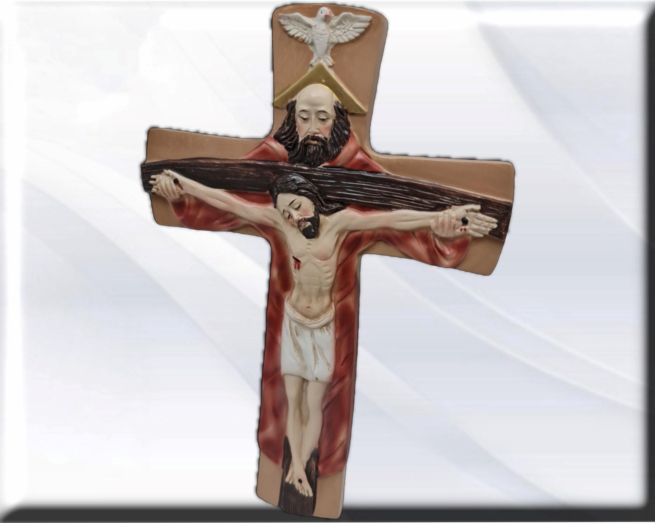 Crucifijo Cruz San Damian . Catholic Saints and Virgins, Religious products, - Imagen 4