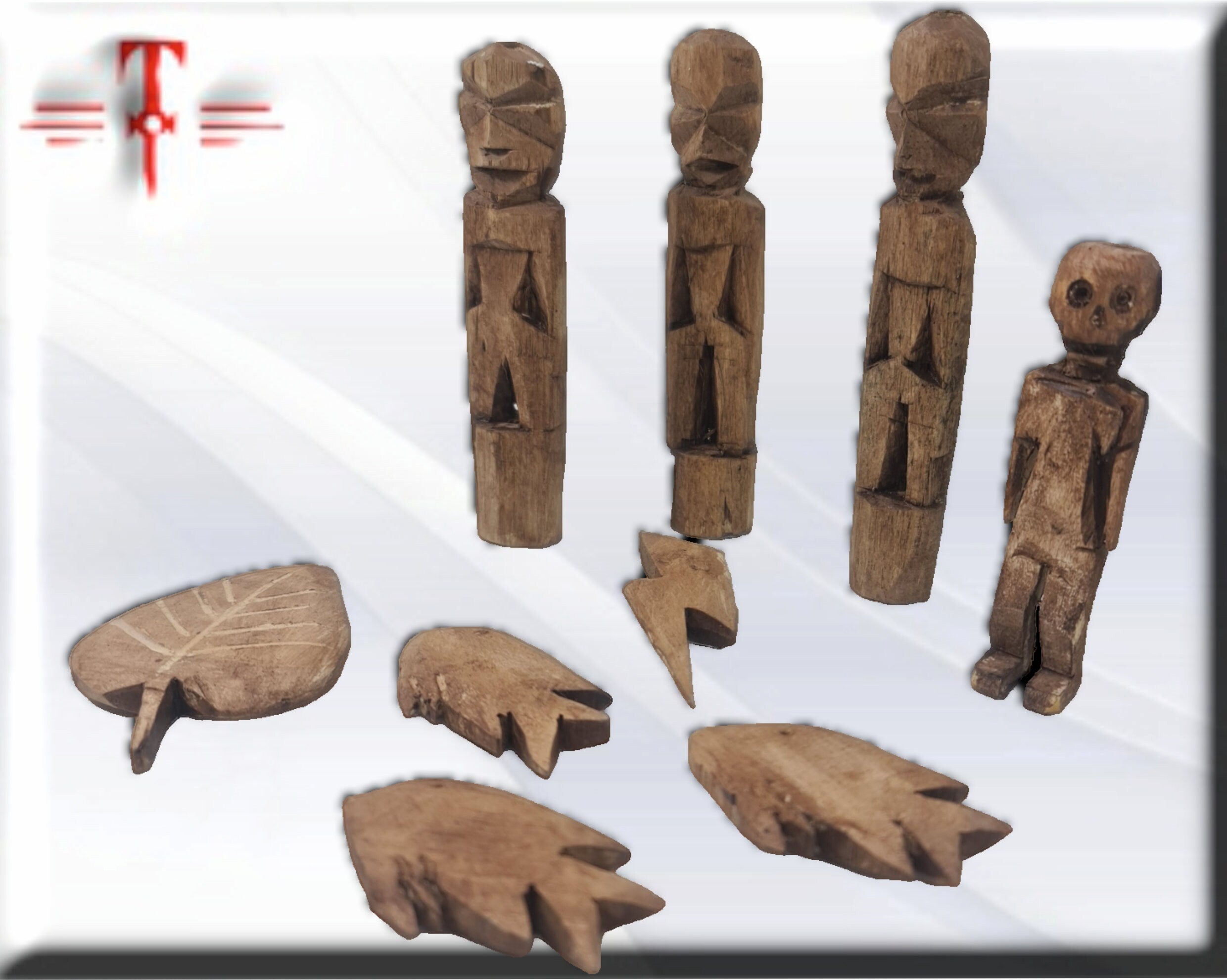 Herramientas de Orun , Mono Oro u Orun madera - santería , yoruba, lucumí - Imagen 6