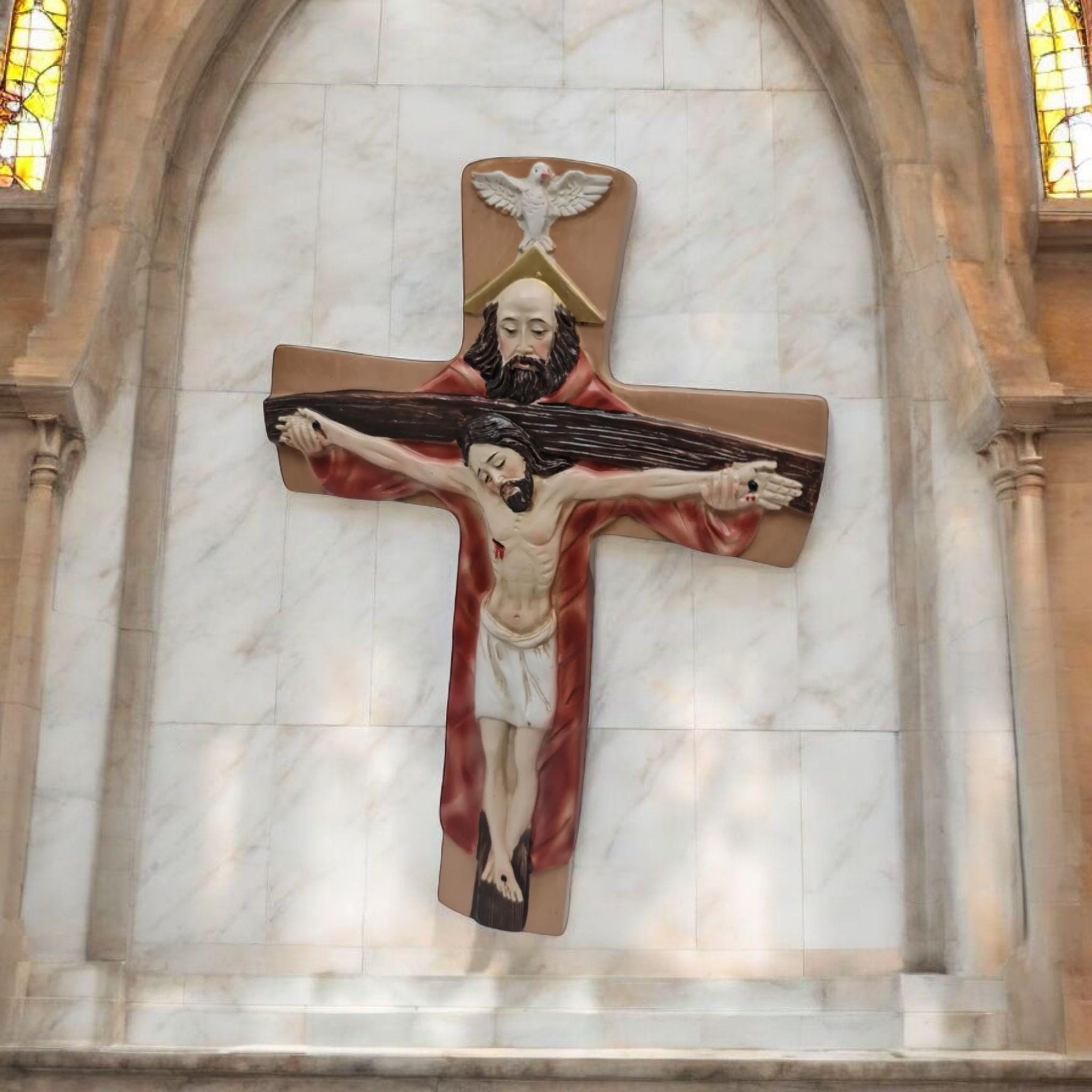 Crucifijo Cruz San Damian . Catholic Saints and Virgins, Religious products,