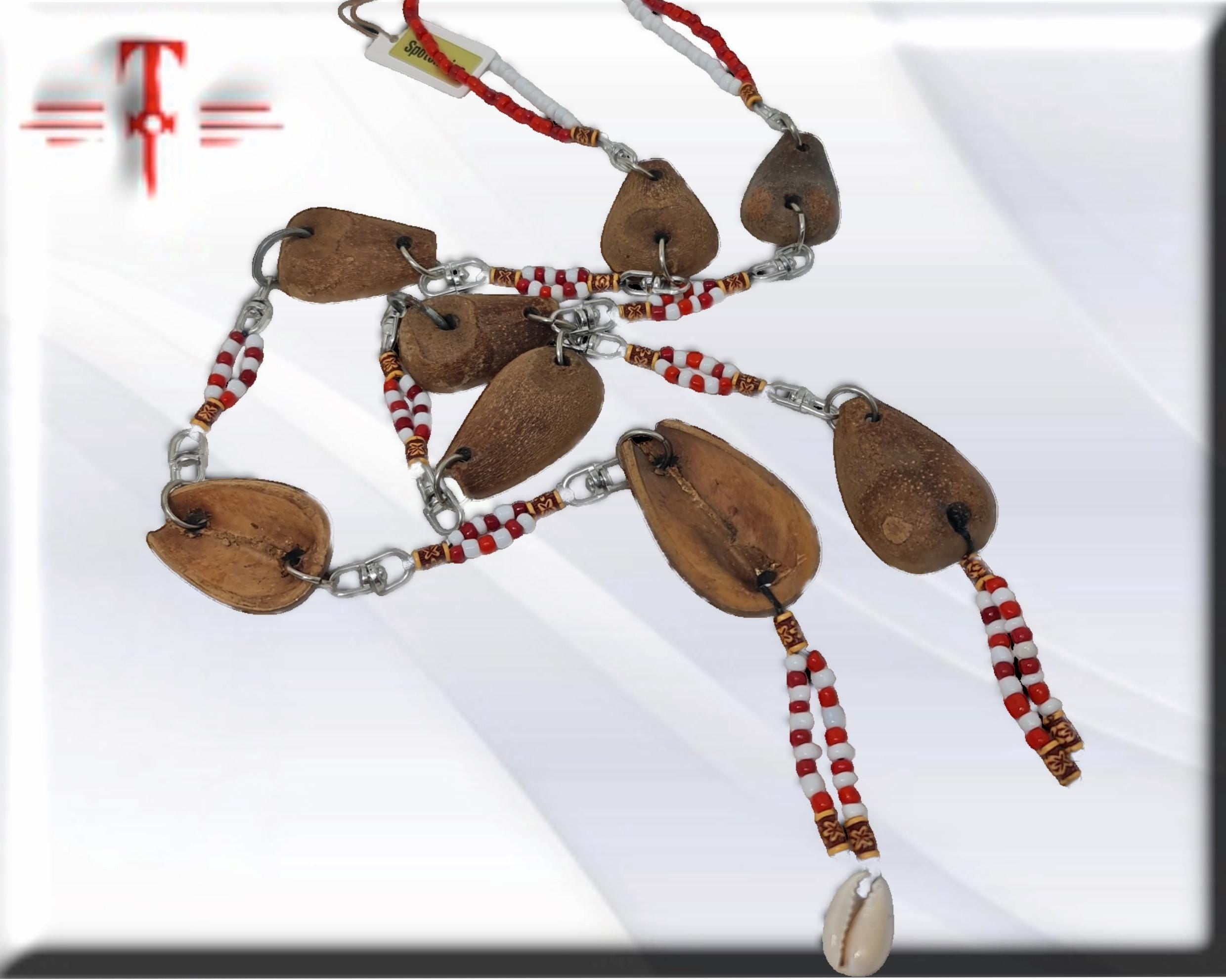 ekuele africano, Shango , semilla de Ifá, opele egbere. santería Babalawo - Imagen 2