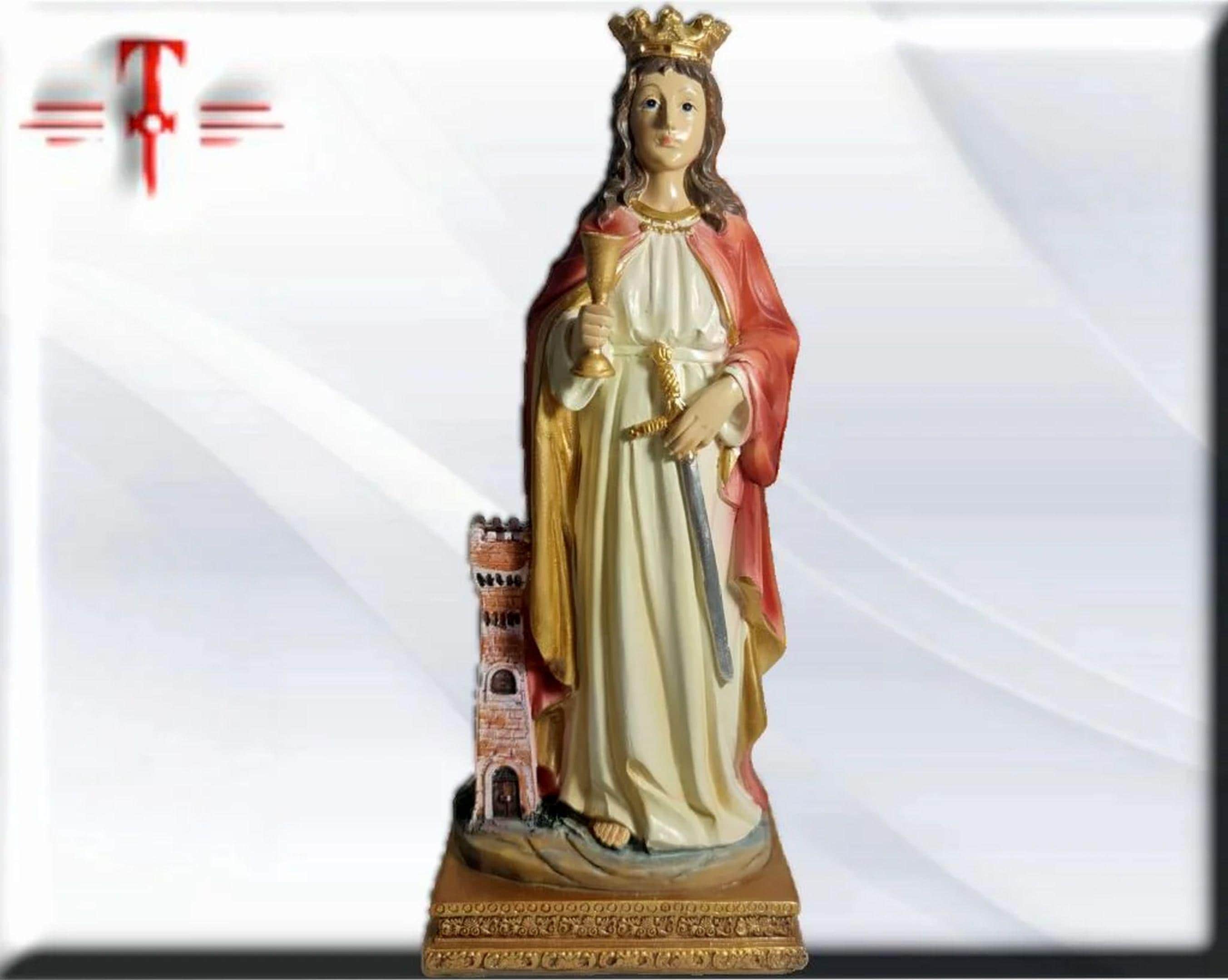 Santa Barbara , Santos y Vírgenes católicos , productos Religiosos - Imagen 3