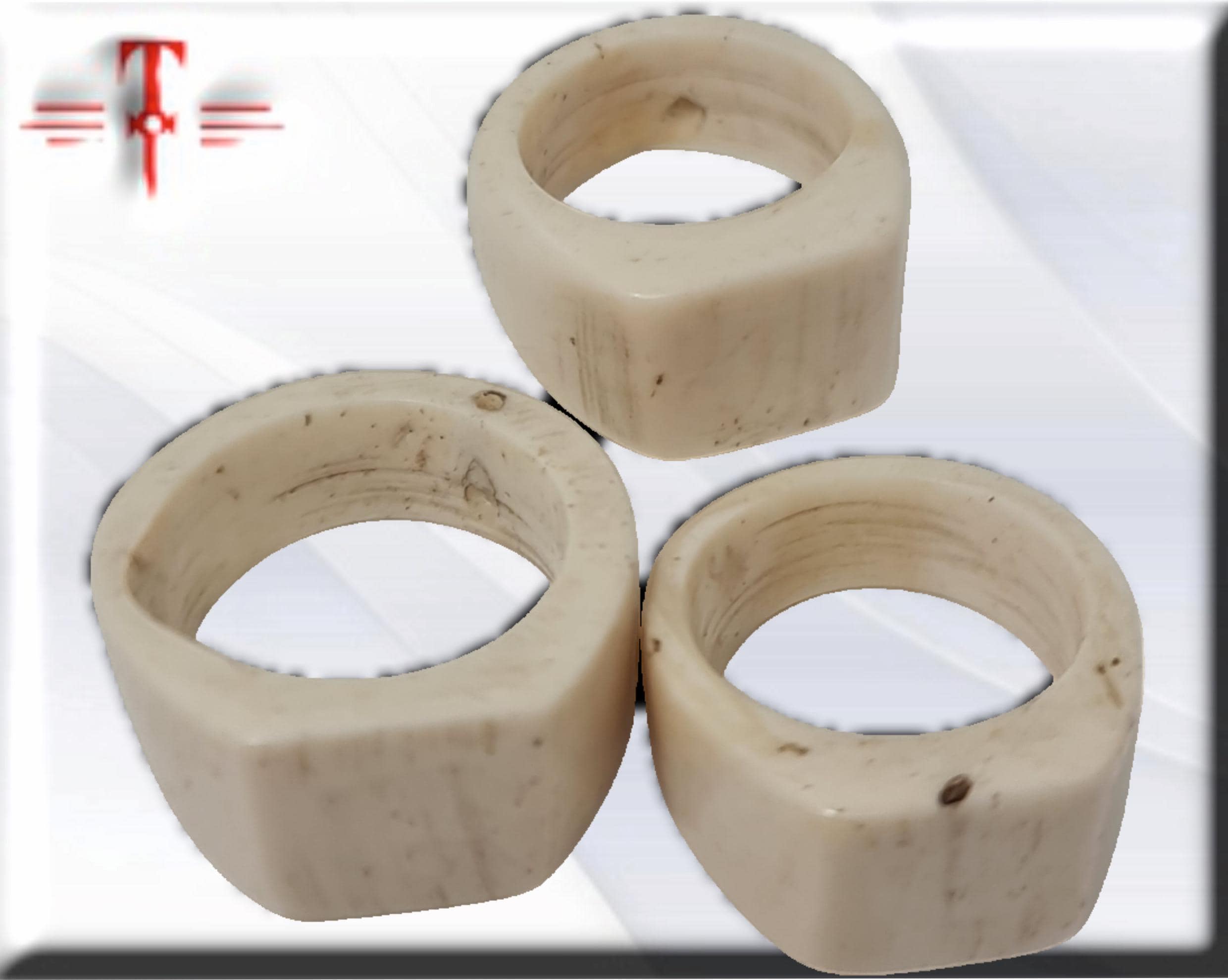 Ring of protection, bone, consecrated egguns - Imagen 2