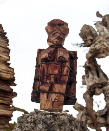 old fetish of power and dominance, secrets of African voodoo
