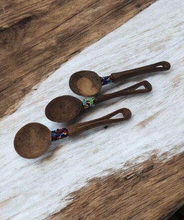 conjunto 3 cuacharas decorativas, Arte africano , Galería de Arte , antigüedad , Artesanía africana
