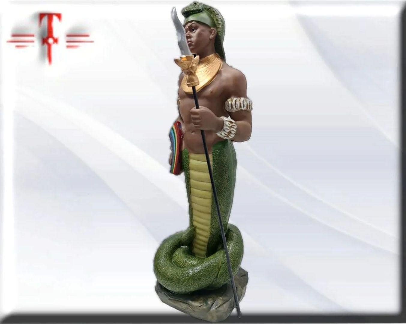 Estatua de Oshumaré ,Santería, Candomble , kimbisa, Umbanda - Imagen 5
