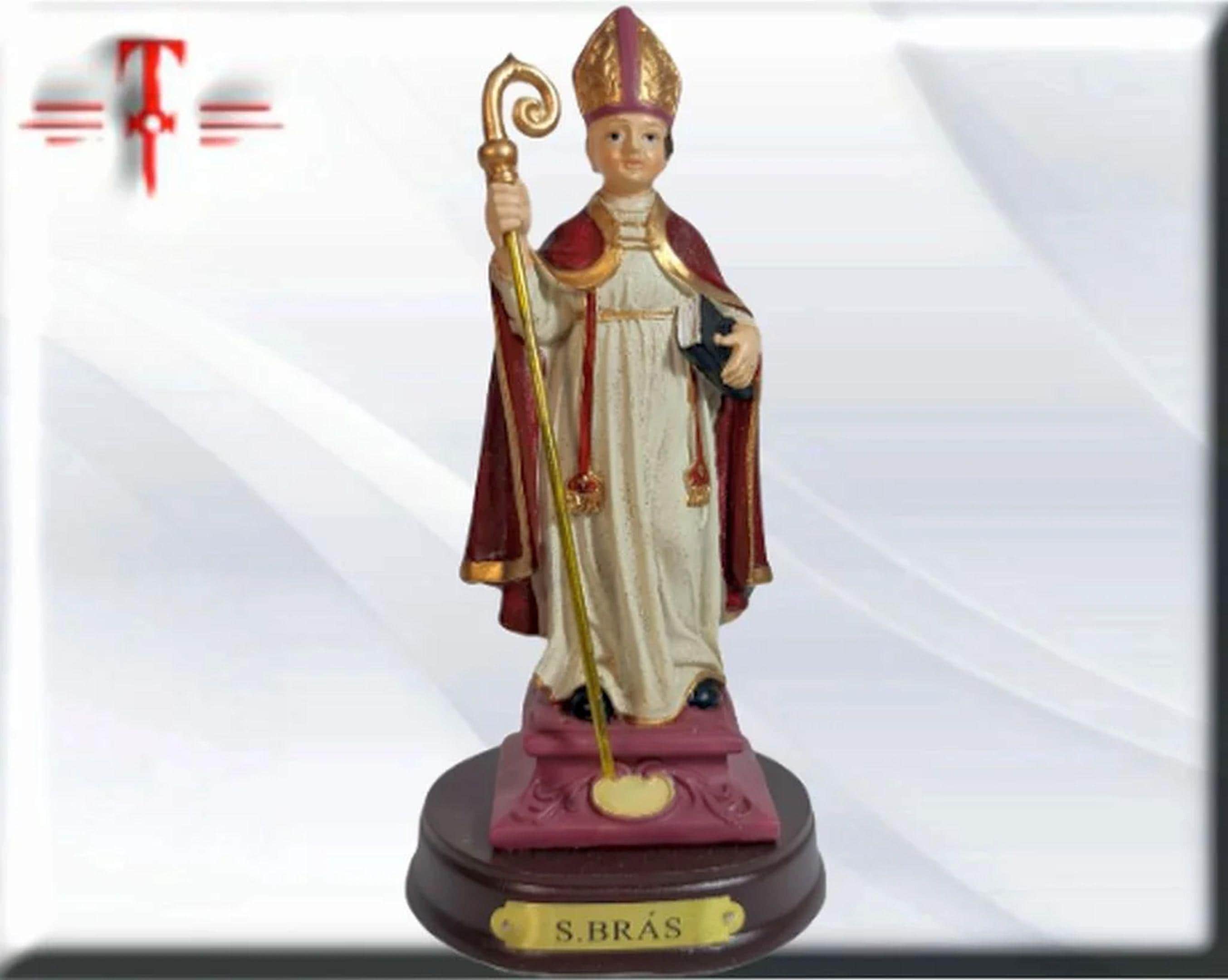 San Brás , San Blas Santos y Vírgenes católicos , productos Religiosos - Imagen 3
