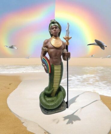 Estatua de Oshumaré  ,Santería, Candomble , kimbisa, Umbanda