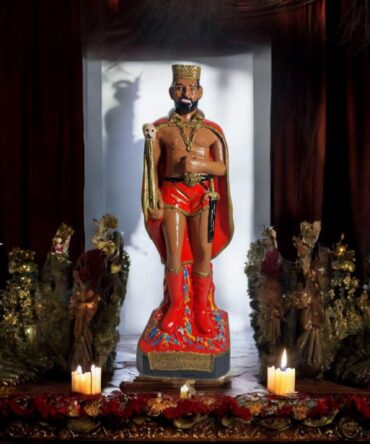 Estatua , Figura , exu rey de las 7 encrucijadas , kimbisa, umbanda, candomble