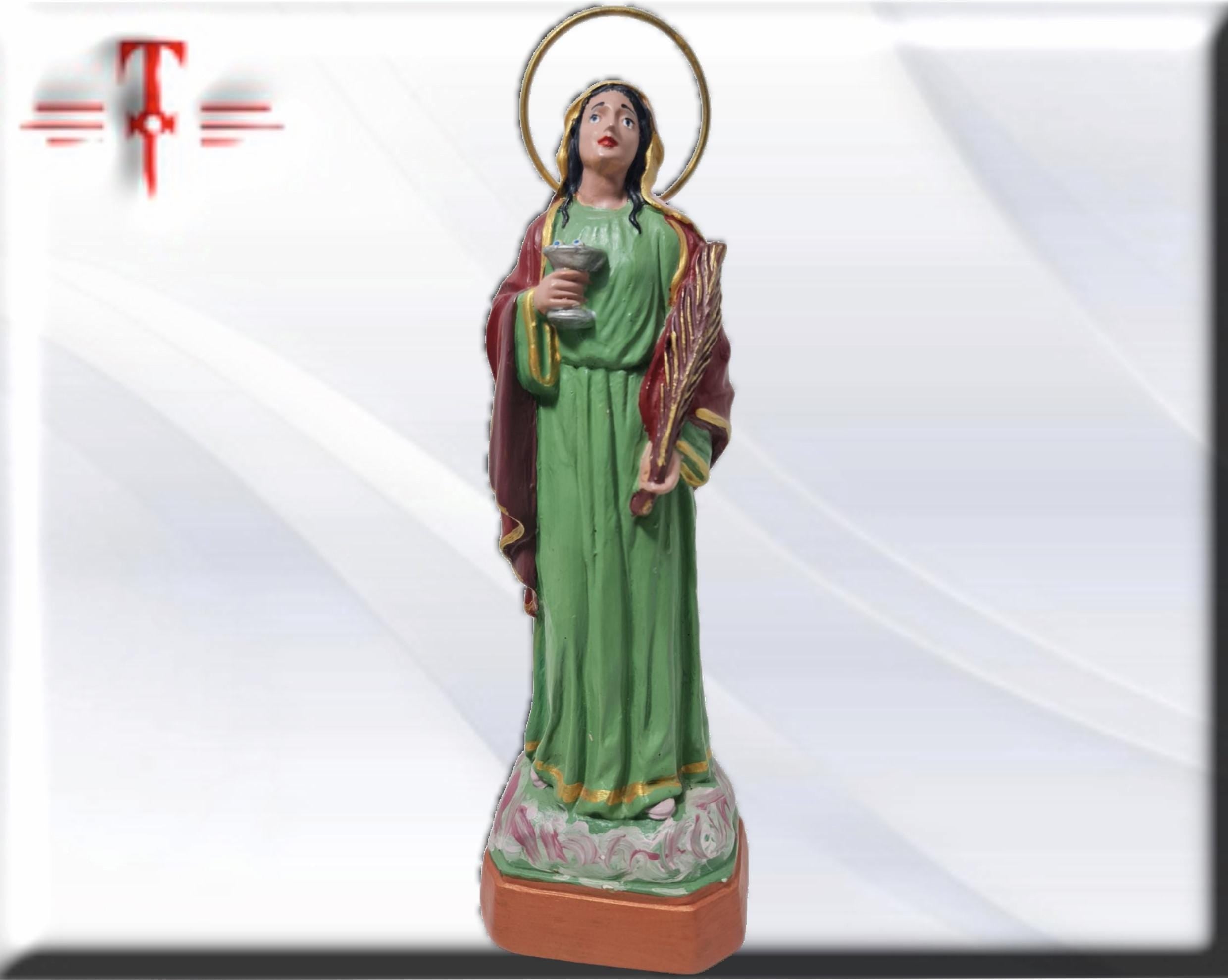 Santa Lucía , Santos y Vírgenes católicos , productos Religiosos - Imagen 4